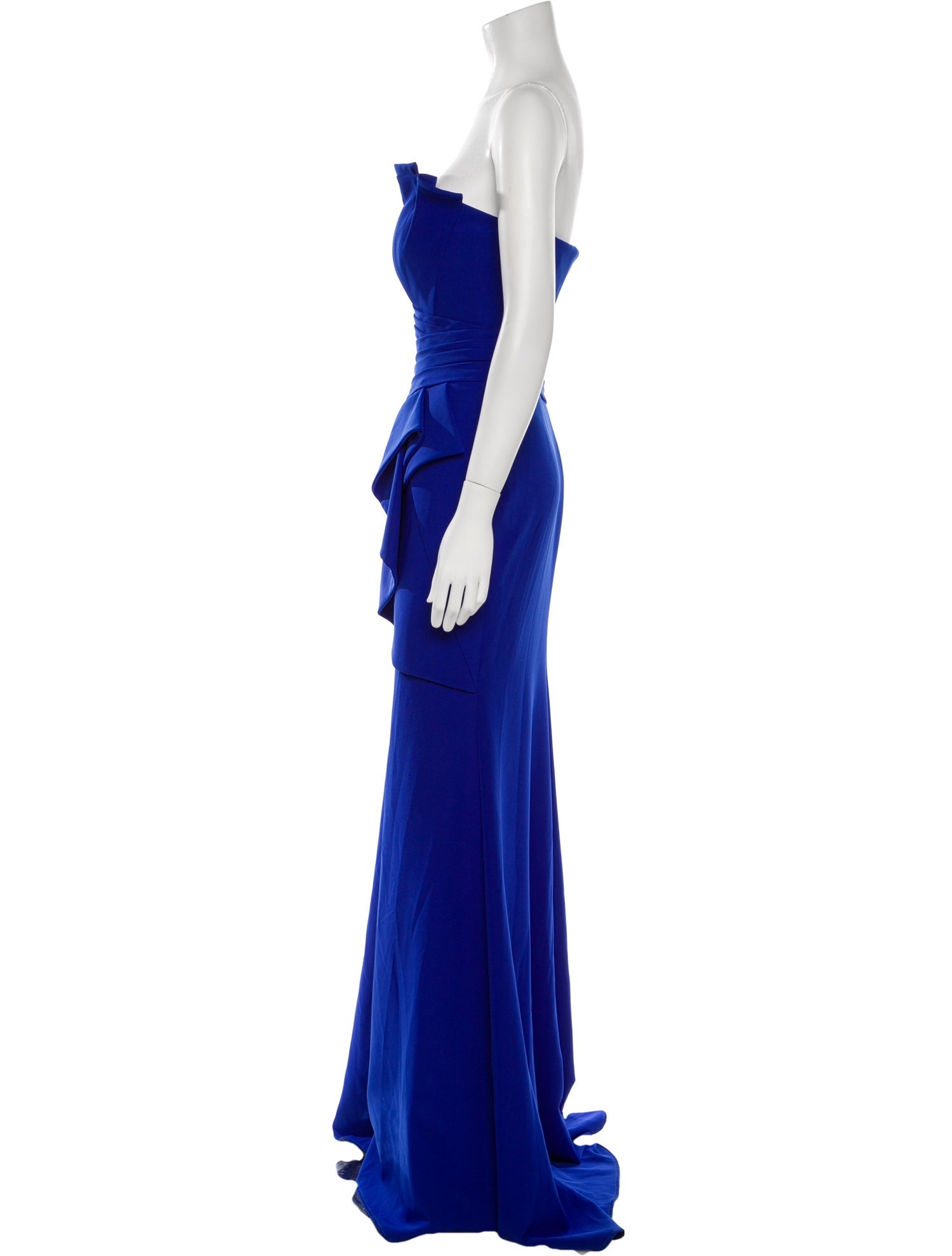 Terani Couture Strapless Long Dress