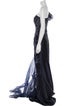 Terani Couture One-Shoulder Long Dress