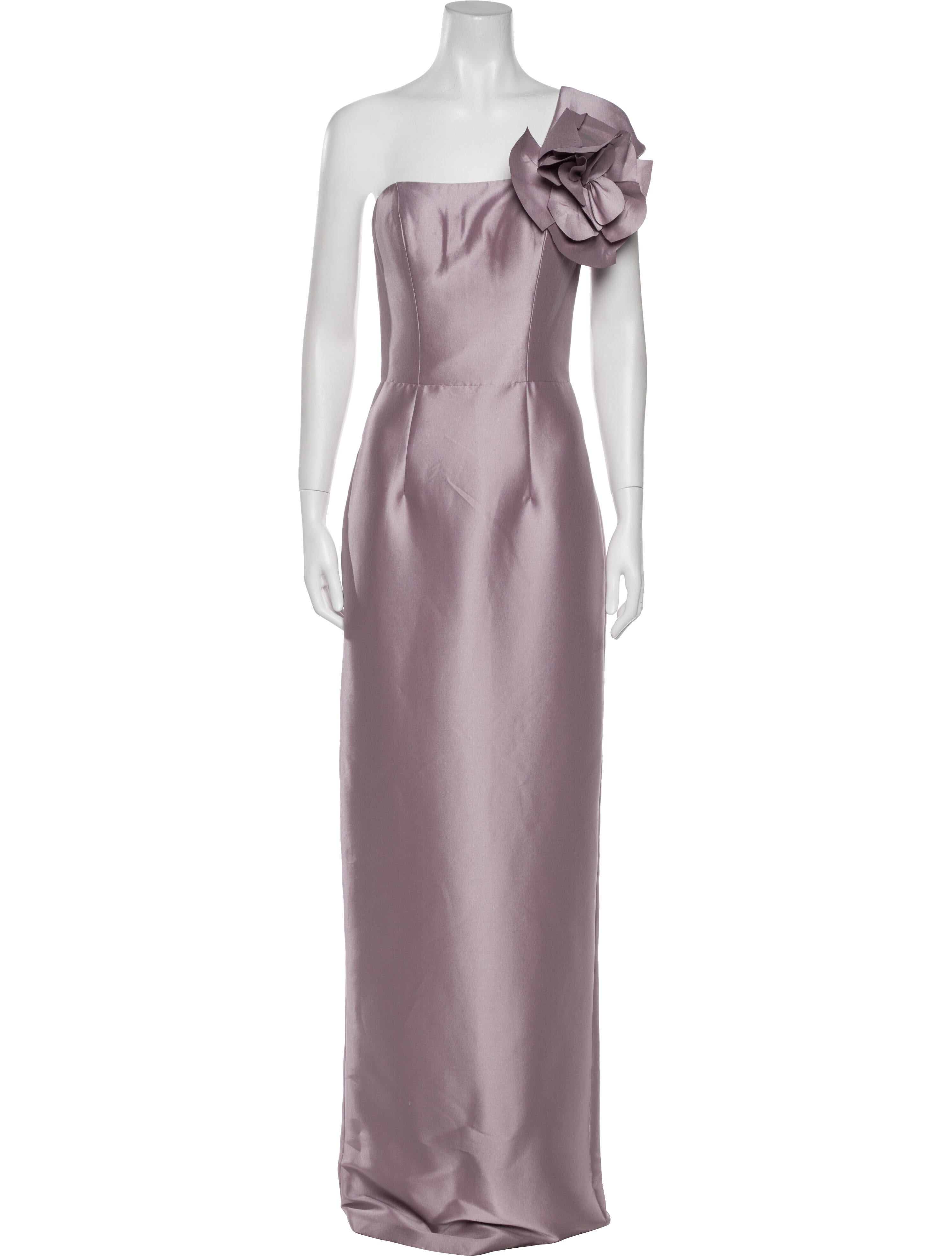 Terani Couture One-Shoulder Long Dress