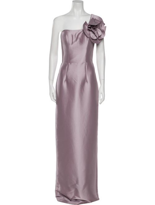 Terani Couture One-Shoulder Long Dress