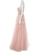 Terani Couture Strapless Long Dress