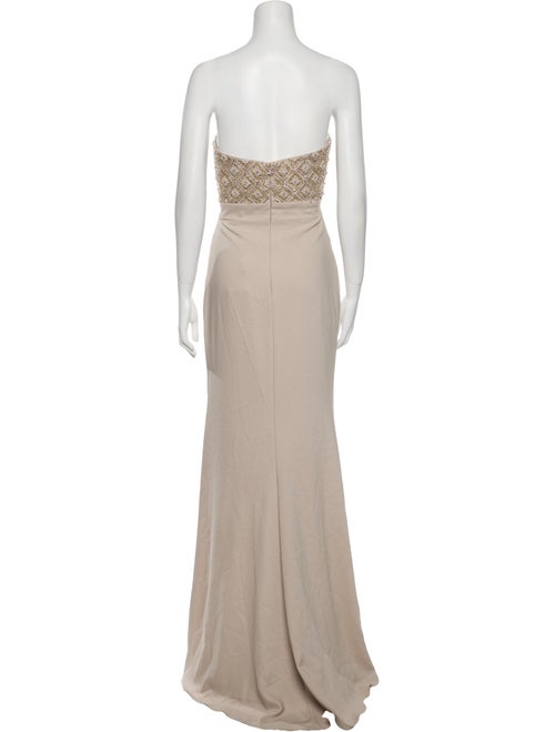 Terani Couture Strapless Long Dress