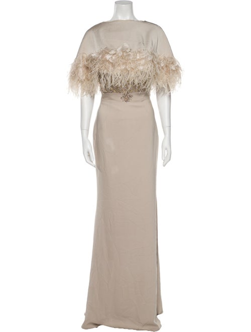 Terani Couture Strapless Long Dress