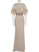 Terani Couture Strapless Long Dress