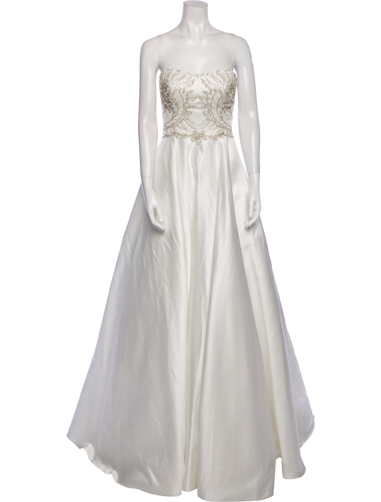 Terani Couture Strapless Long Dress