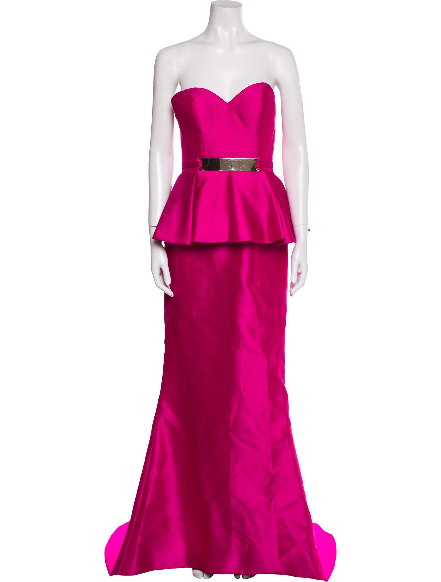 Terani Couture Strapless Long Dress