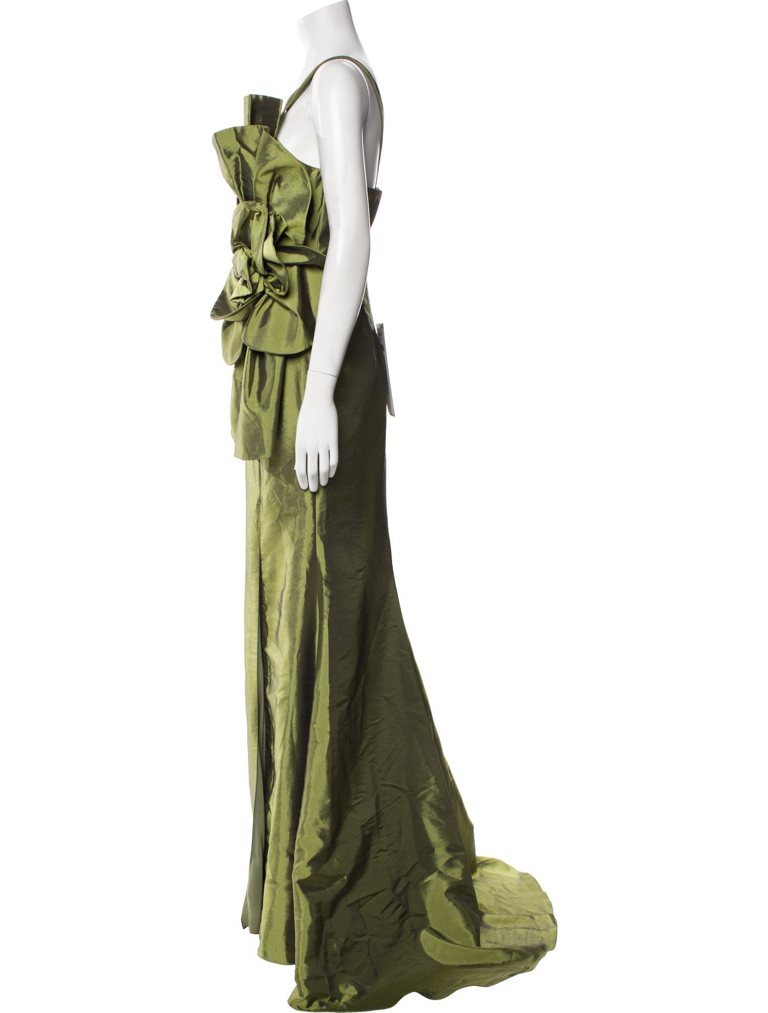 Terani Couture One-Shoulder Long Dress w/ Tags