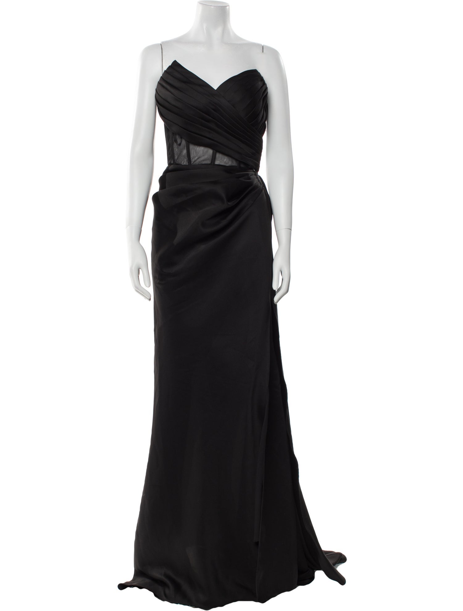 Terani Couture Strapless Long Dress