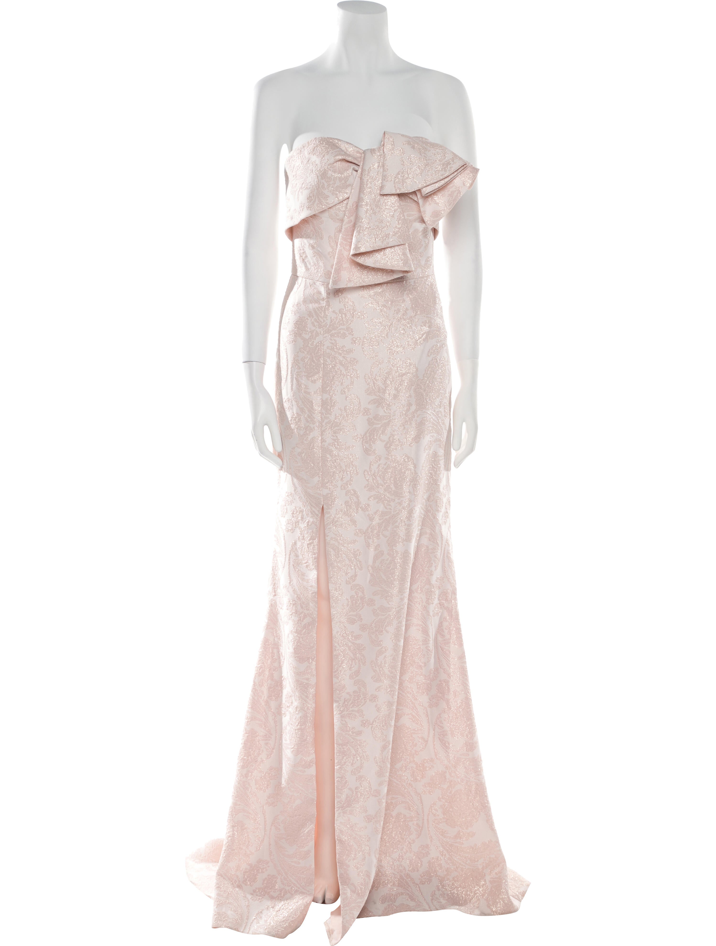 Terani Couture Strapless Long Dress