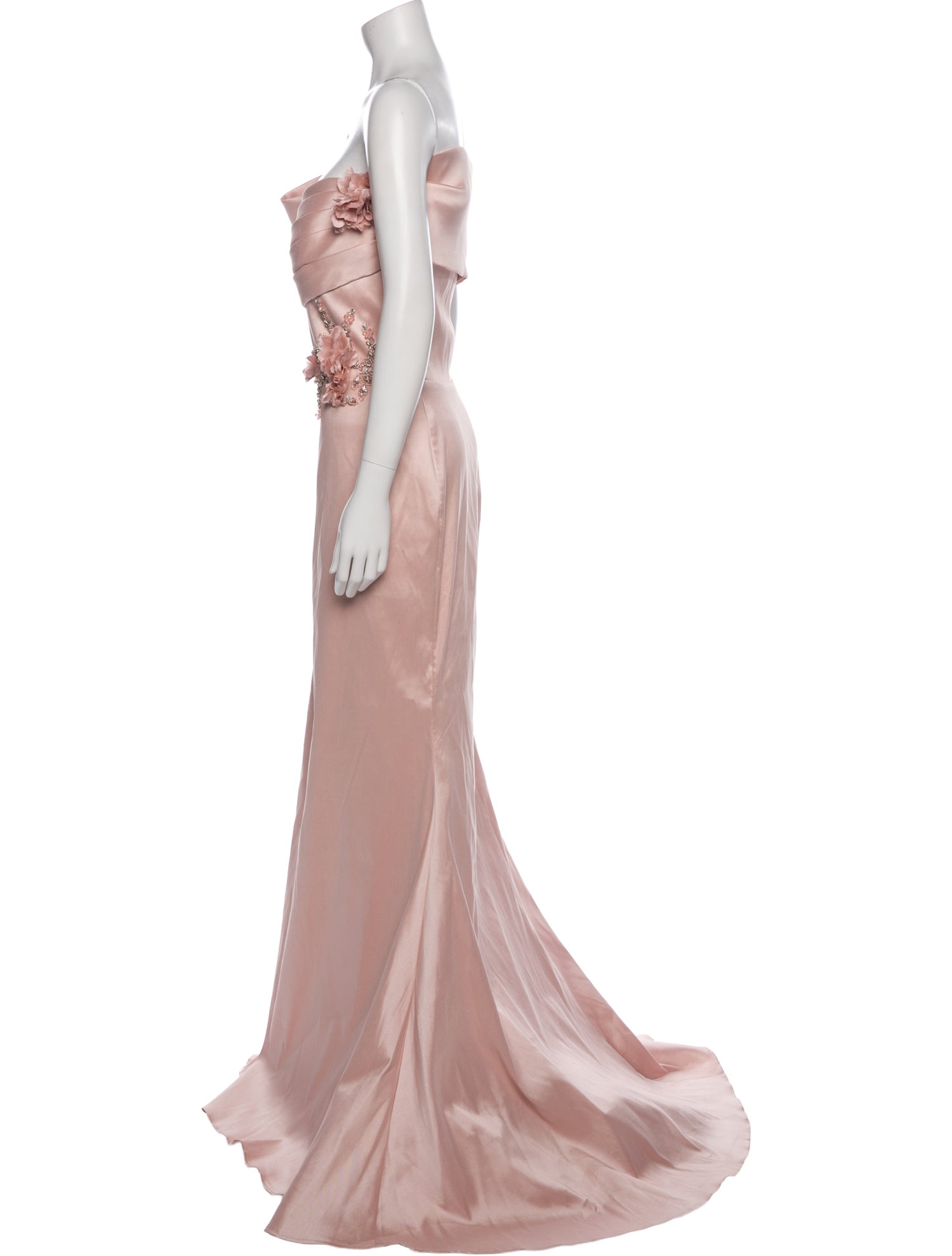 Terani Couture One-Shoulder Long Dress