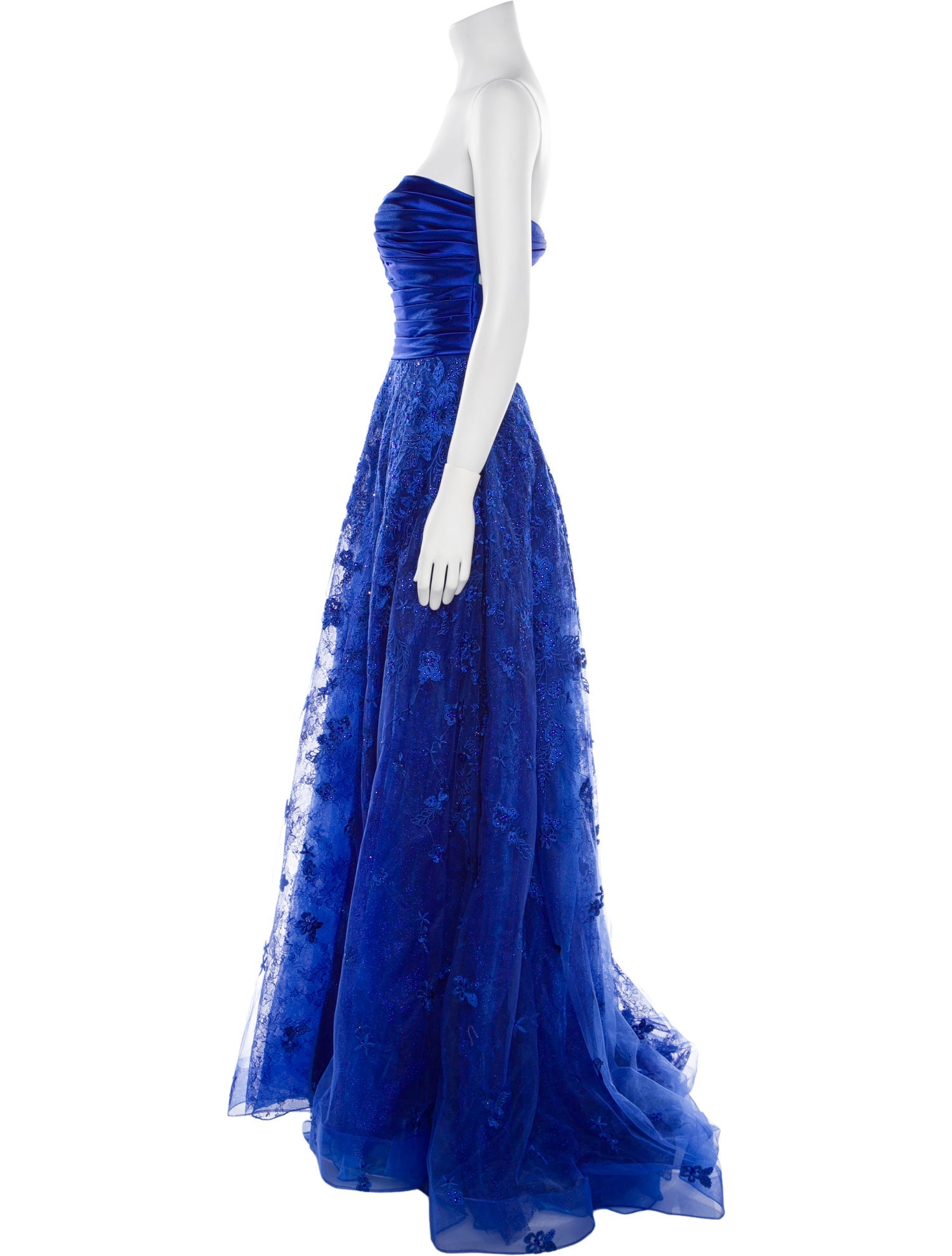 Terani Couture Printed Long Dress