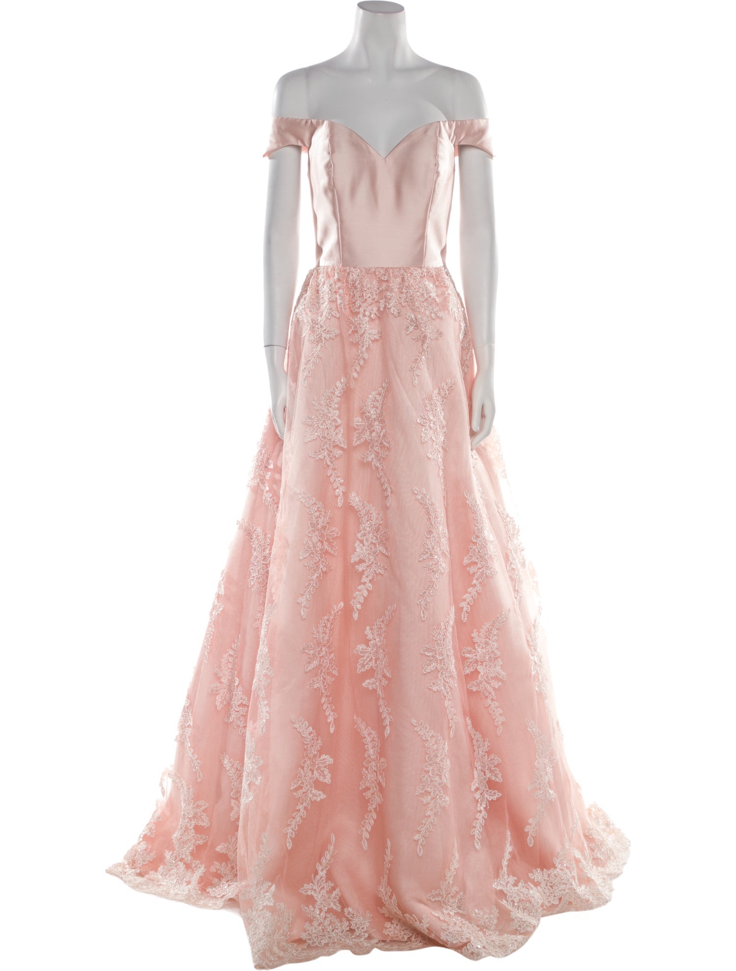 Terani Couture Silk Long Dress