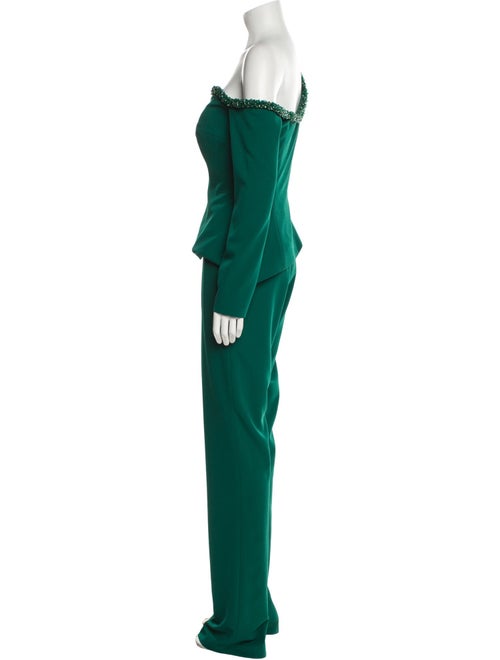 Terani Couture Asymmetrical Jumpsuit