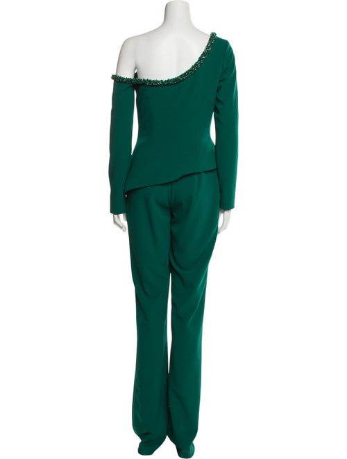 Terani Couture Asymmetrical Jumpsuit