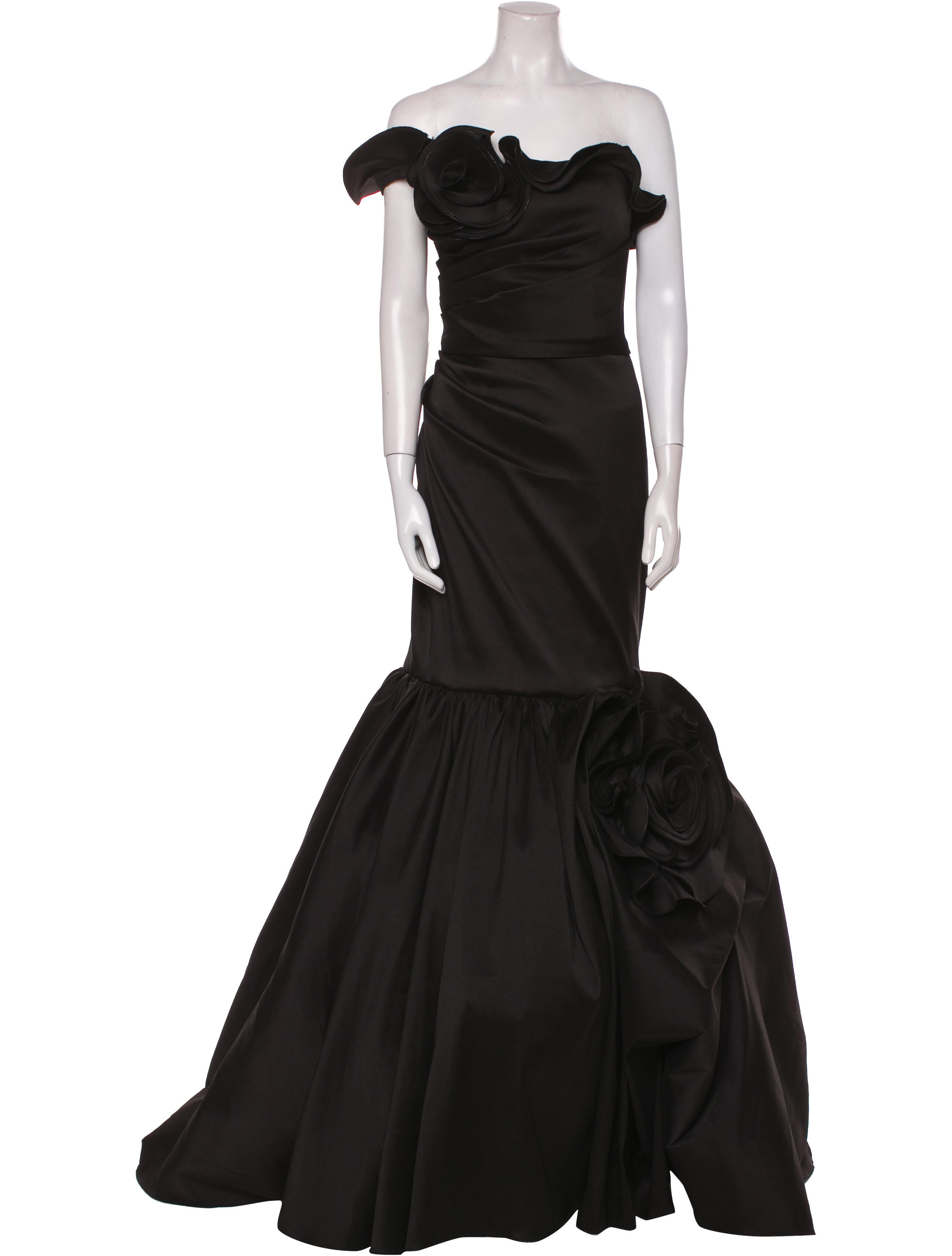 Terani Couture Strapless Long Dress