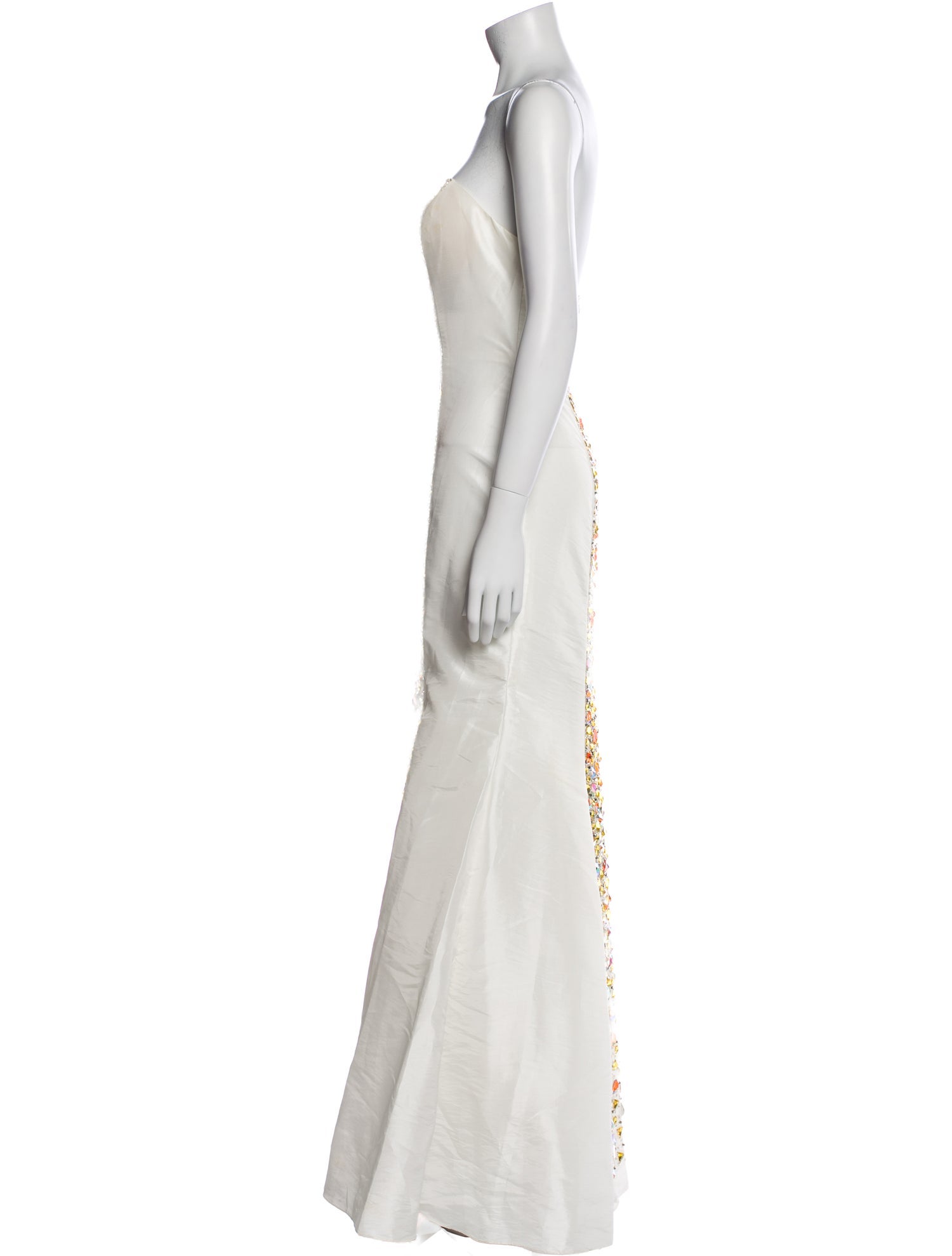 Terani Couture Printed Long Dress