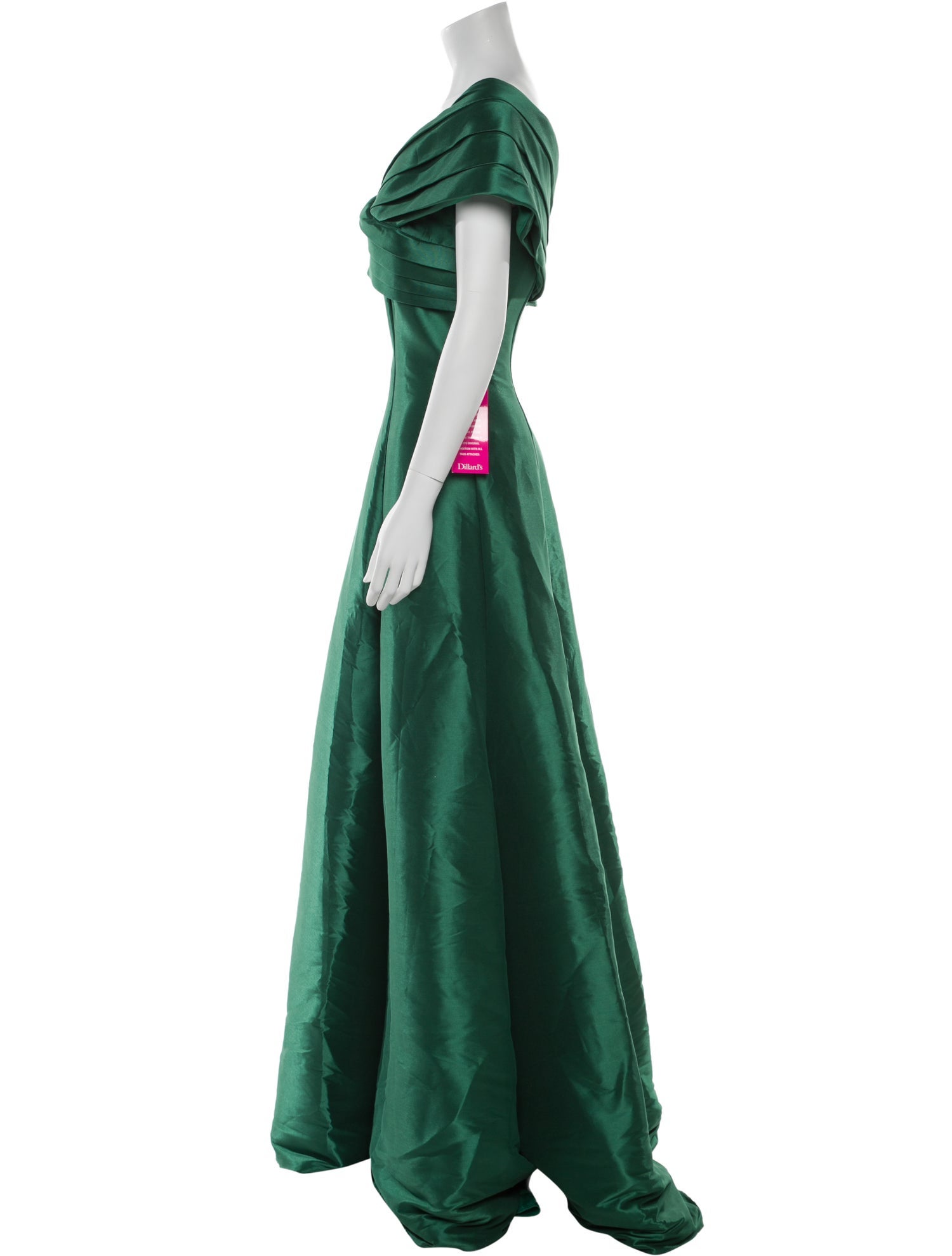 Terani Couture One-Shoulder Long Dress