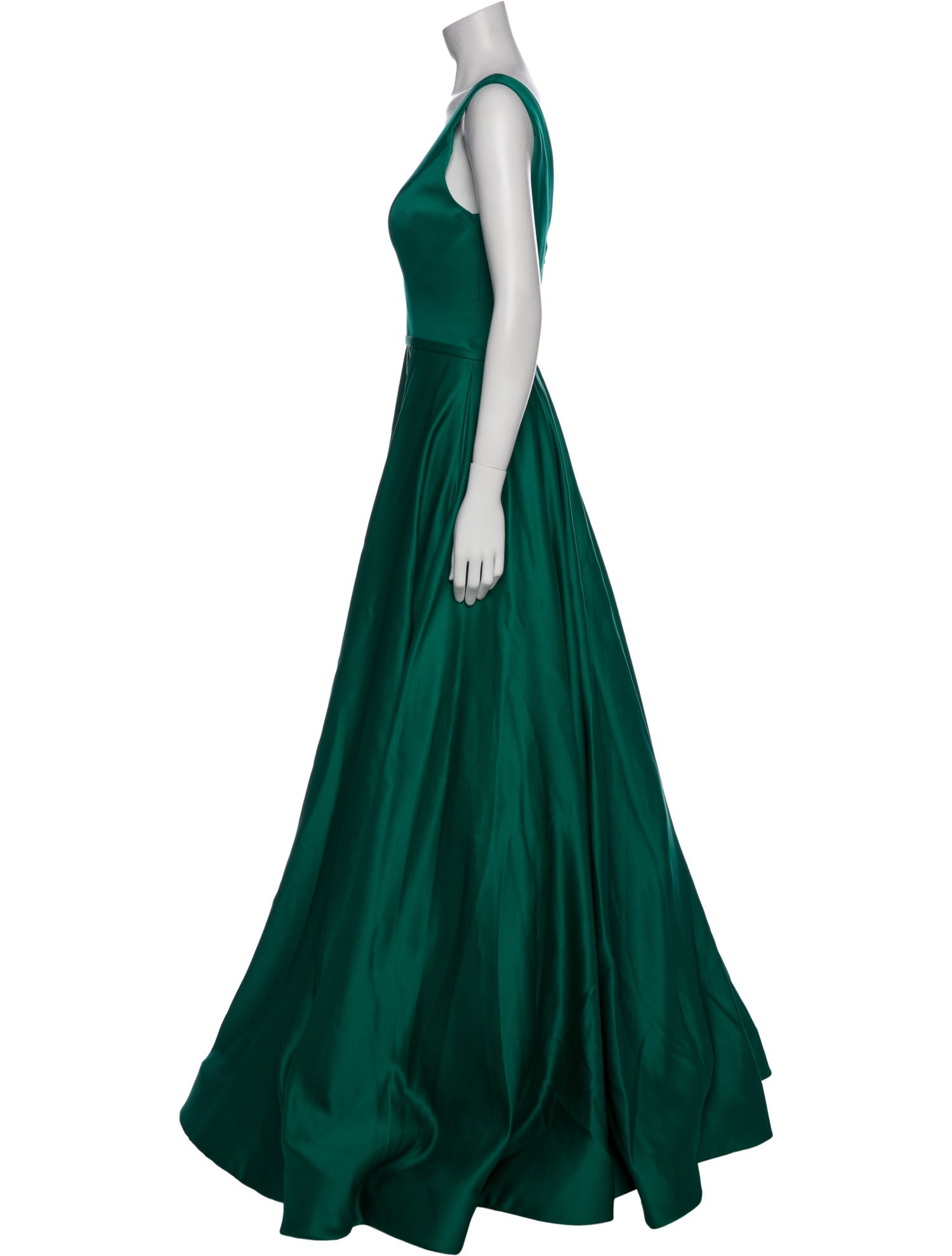 Terani Couture V-Neck Long Dress