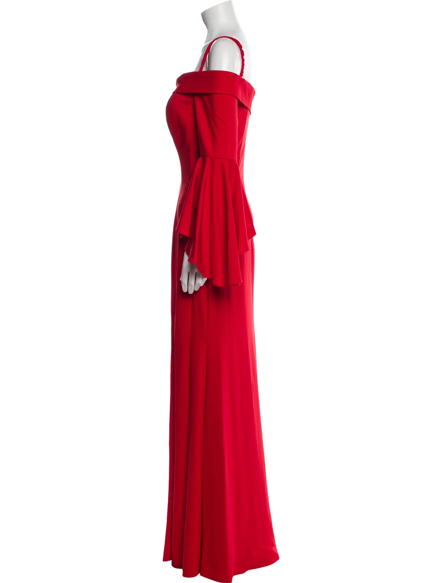 Terani Couture Silk Long Dress