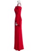 Terani Couture Silk Long Dress