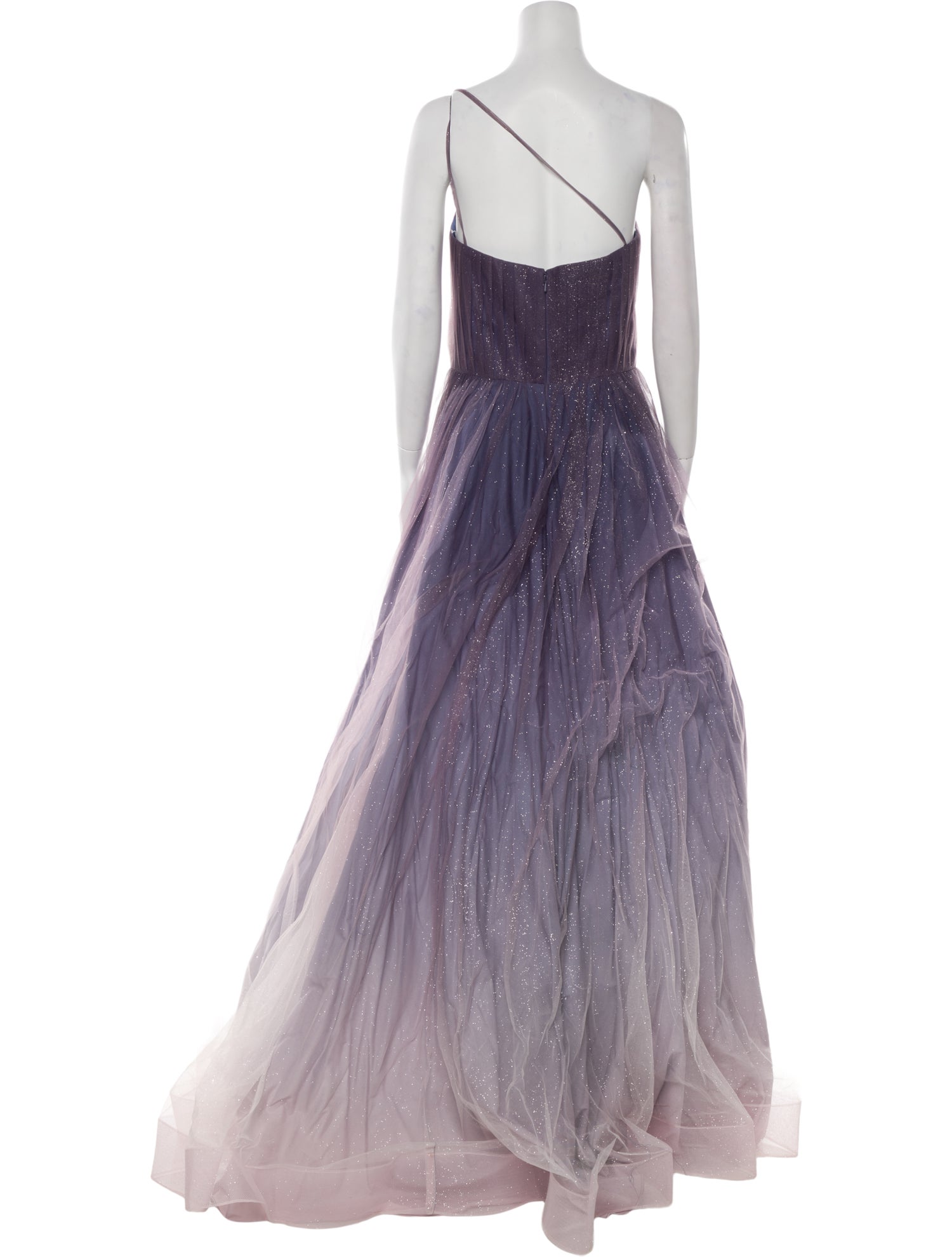 Terani Couture Graphic Print Long Dress w/ Tags