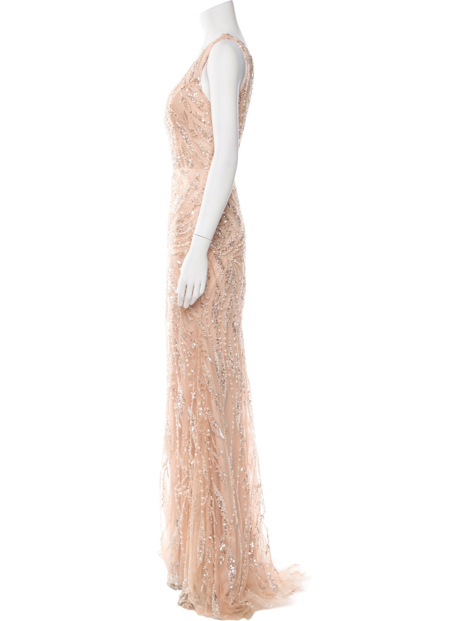Terani Couture One-Shoulder Long Dress