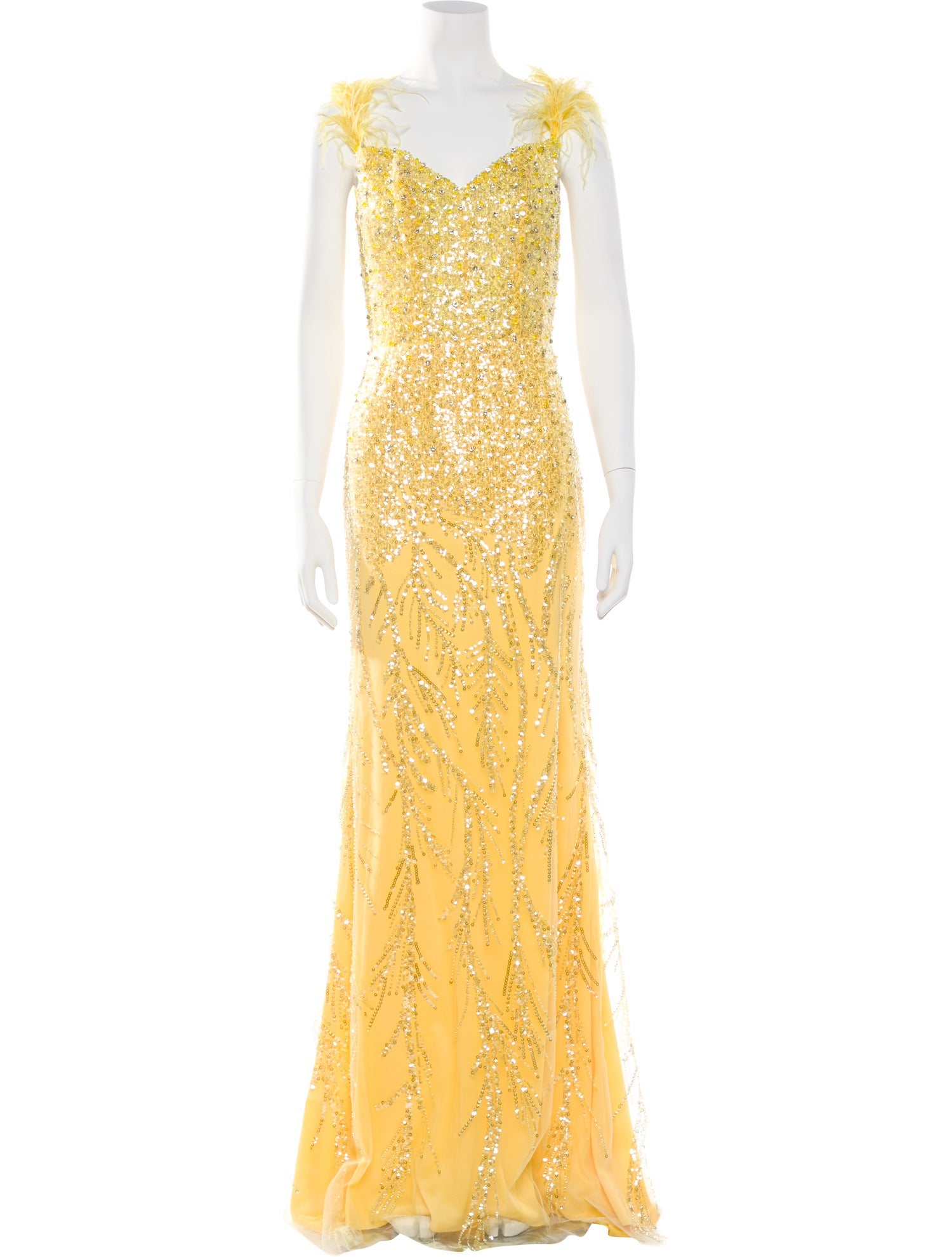 Terani Couture Sequin Long Dress