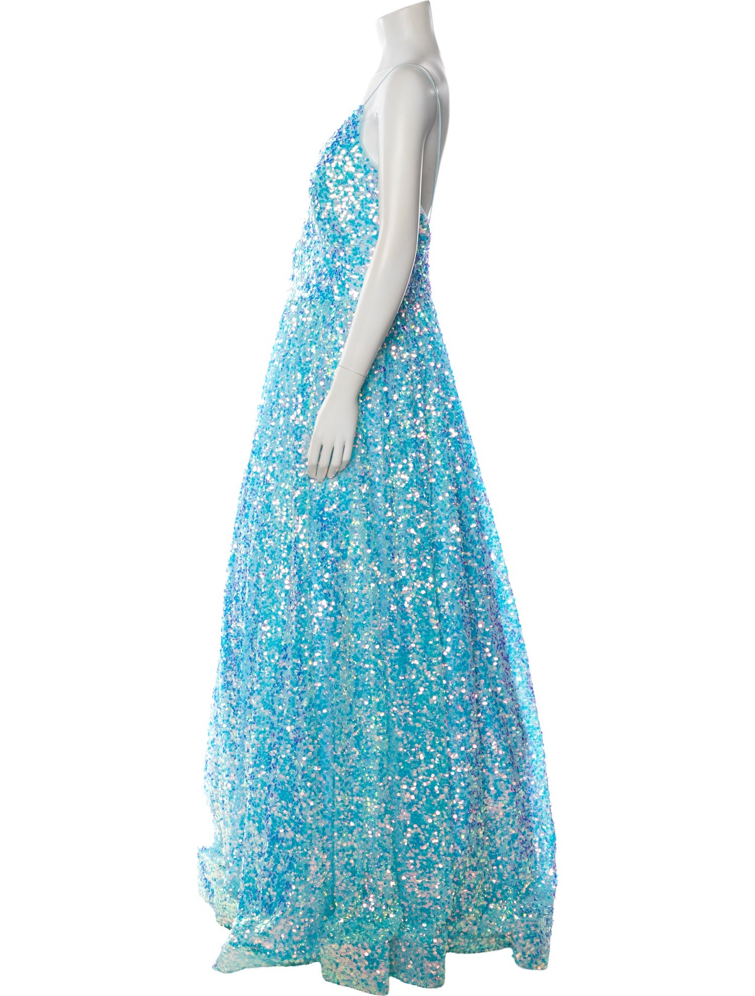 Terani Couture Sequin Long Dress