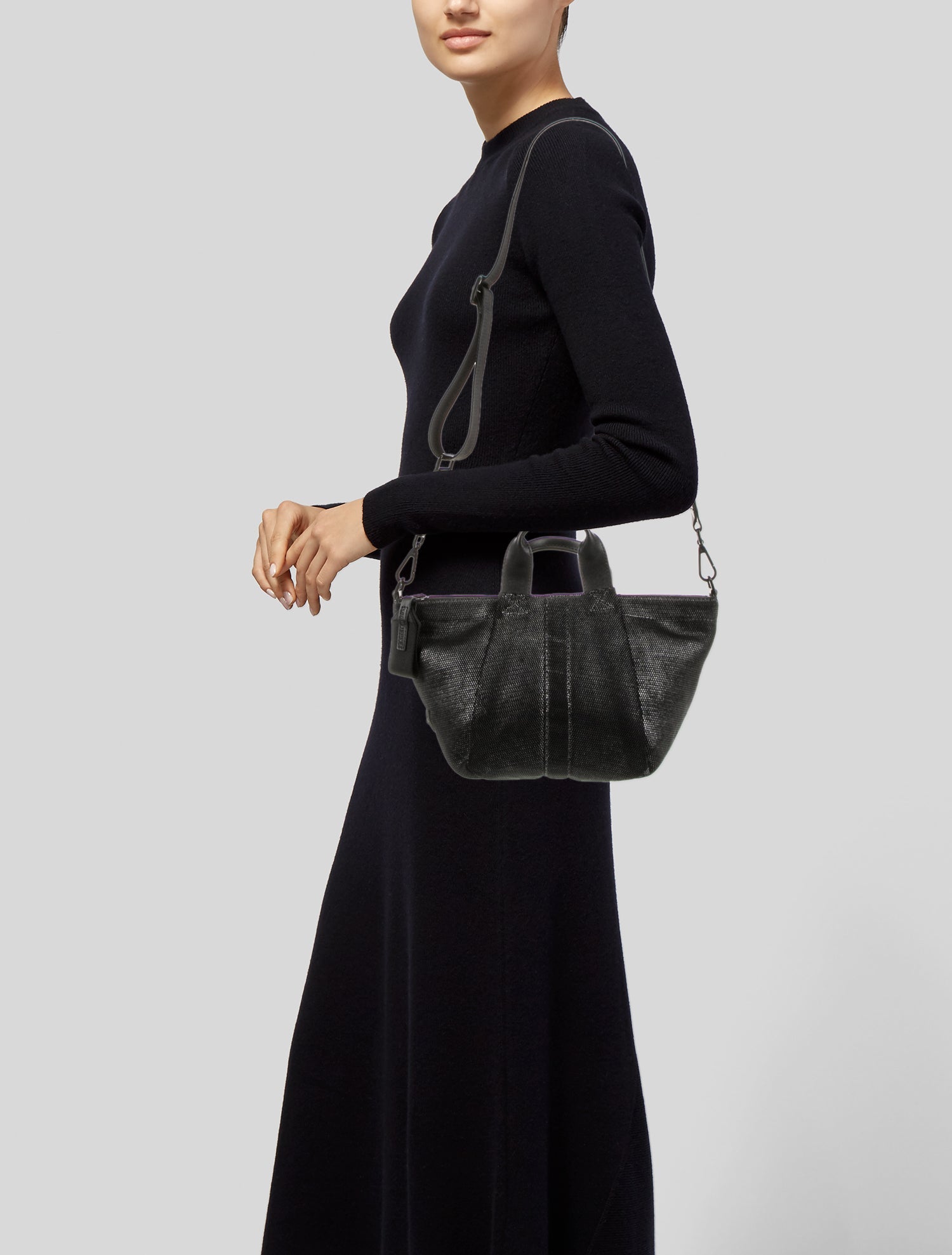 Transience Mesh Top Handle Bag