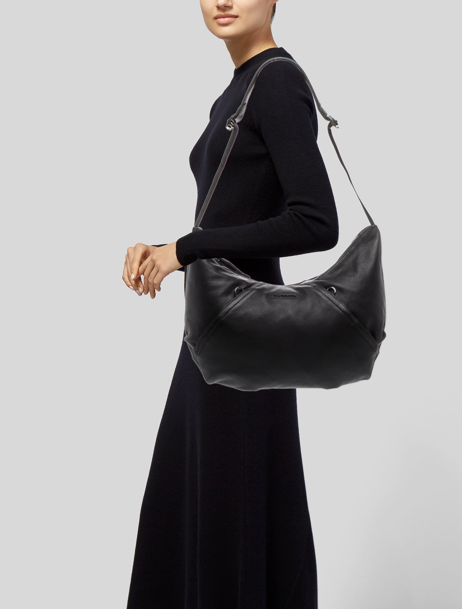 Transience Leather Messenger Bag