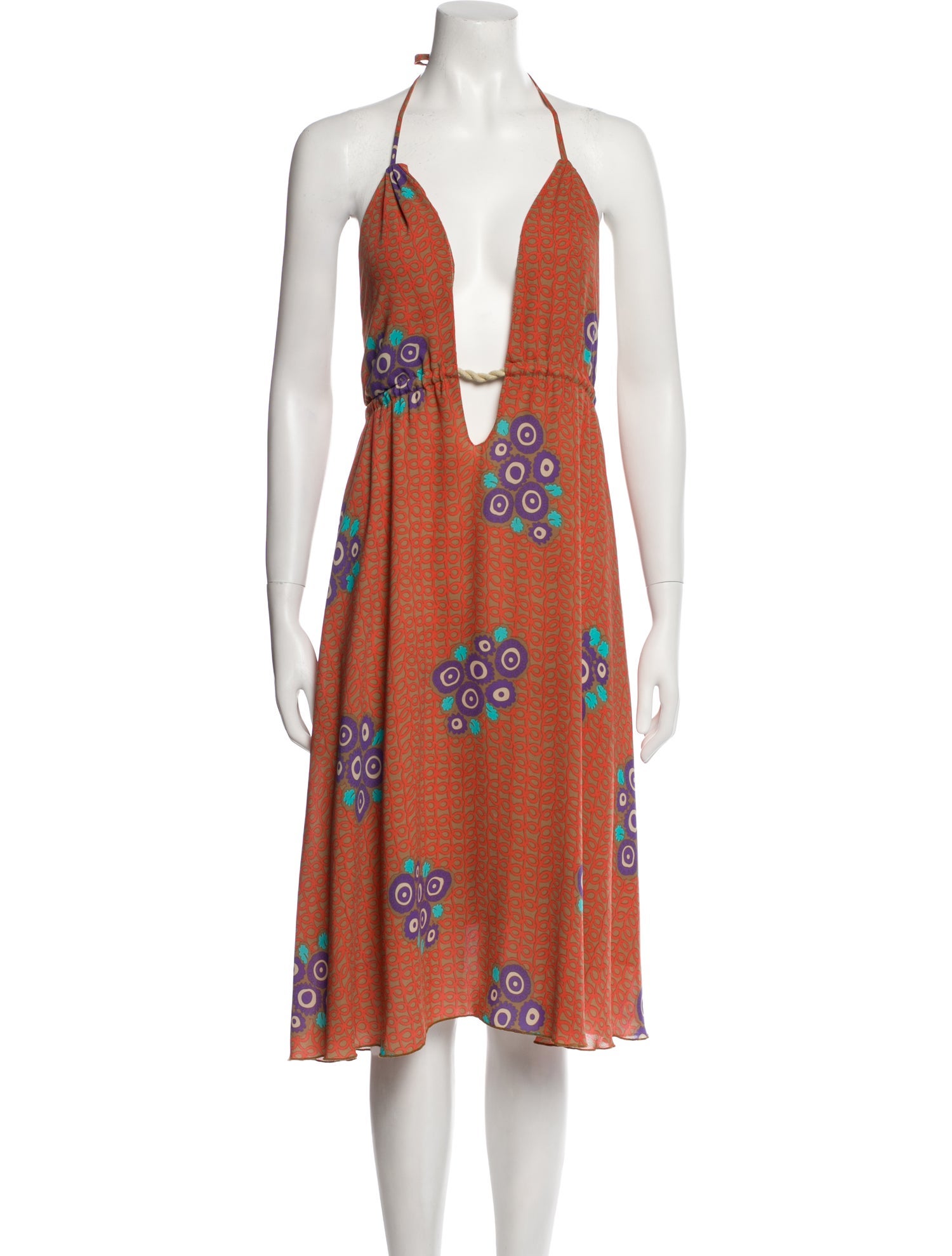 Tricia Fix Floral Print Mini Dress
