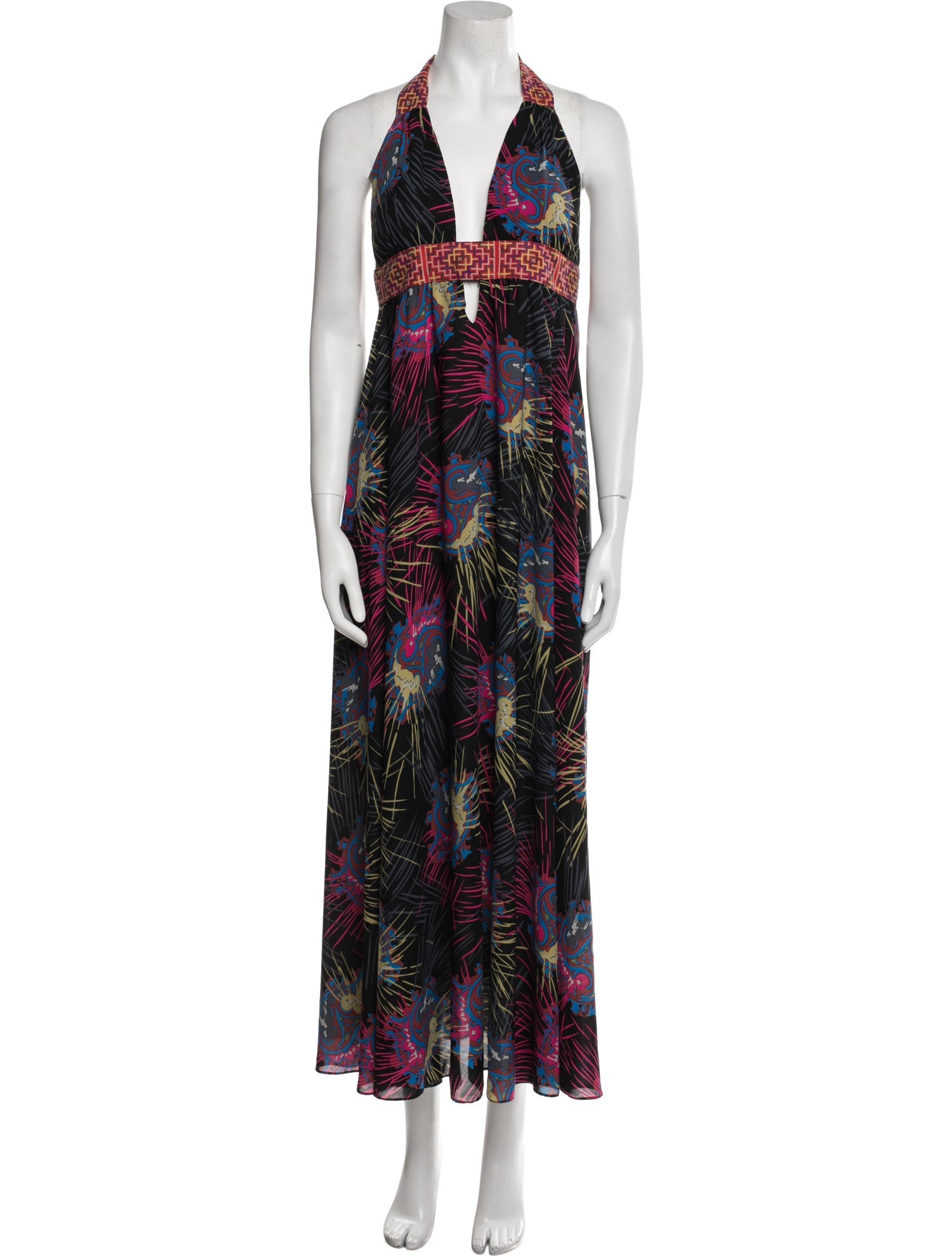 Tricia Fix Printed Long Dress