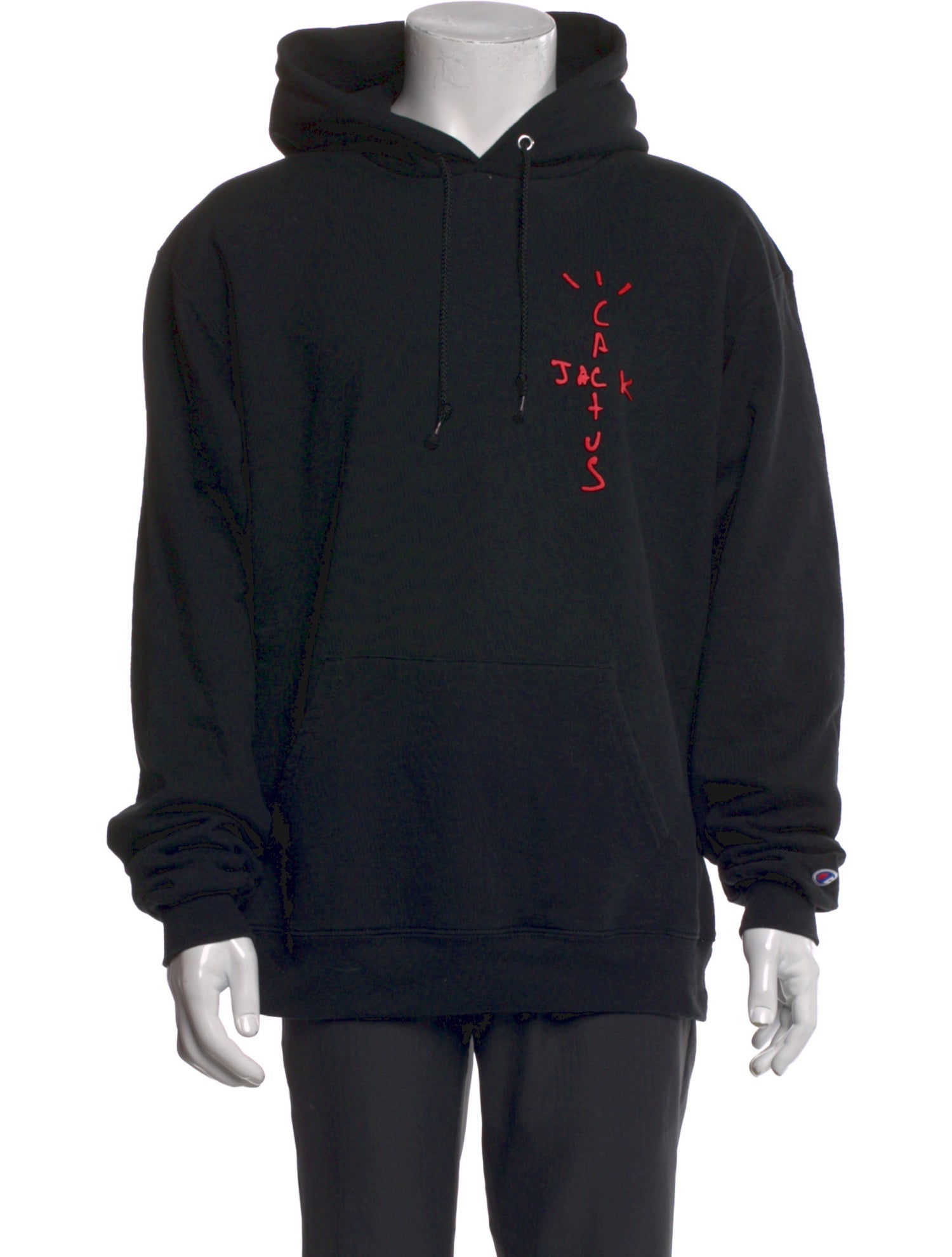 Travis Scott x Champion Graphic Print Crew Neck Hoodie