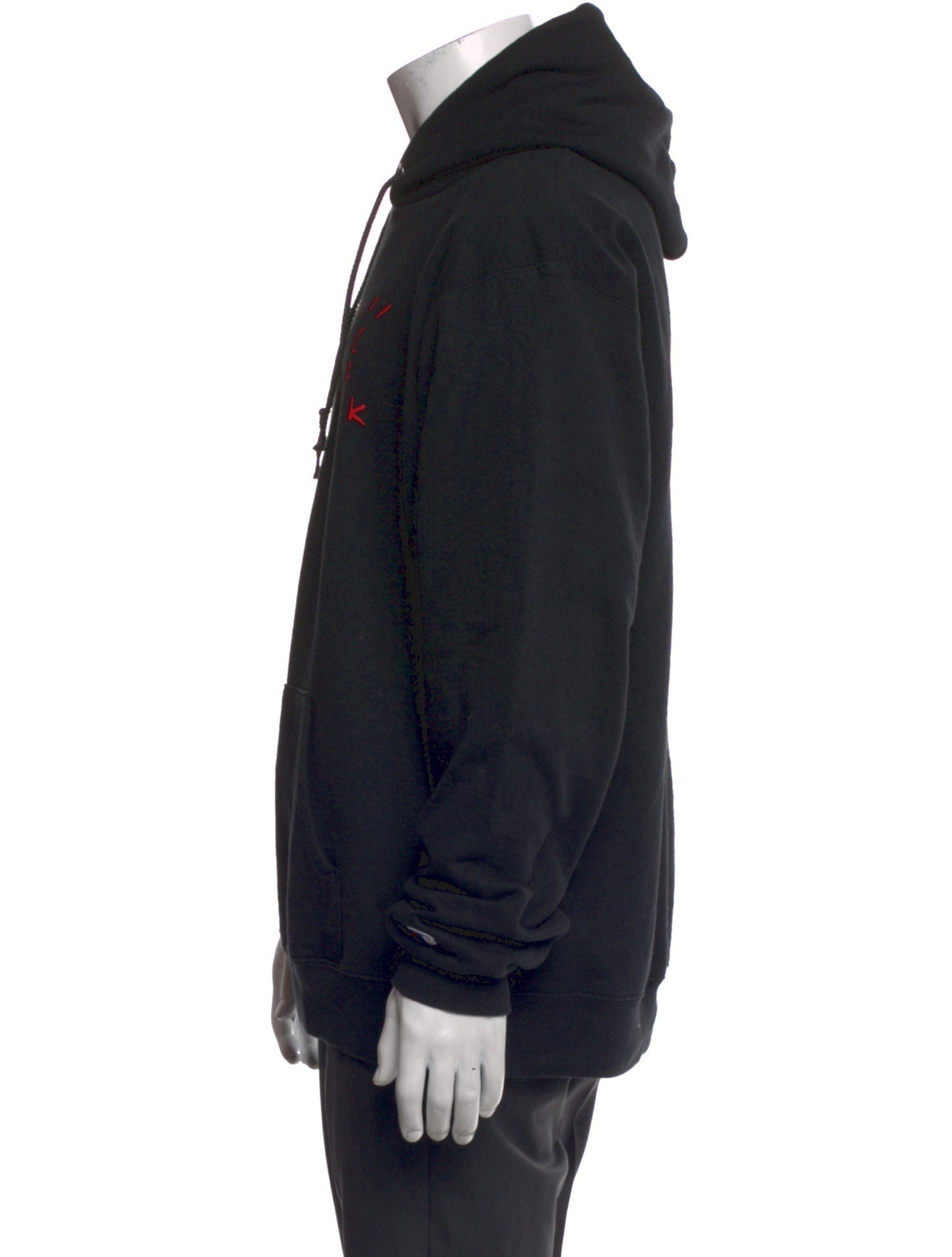 Travis Scott x Champion Graphic Print Crew Neck Hoodie