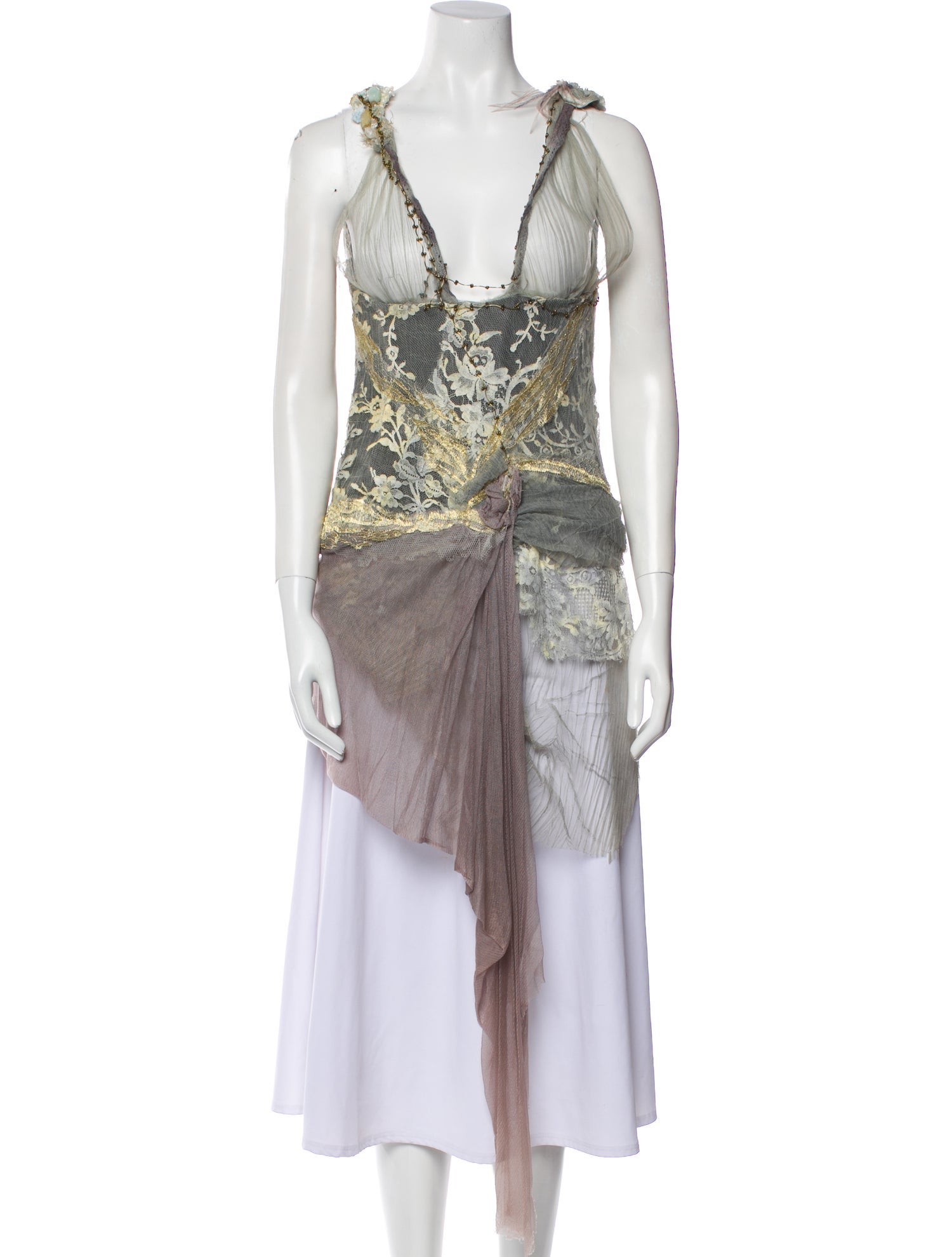 Trash Couture Silk Printed Tunic