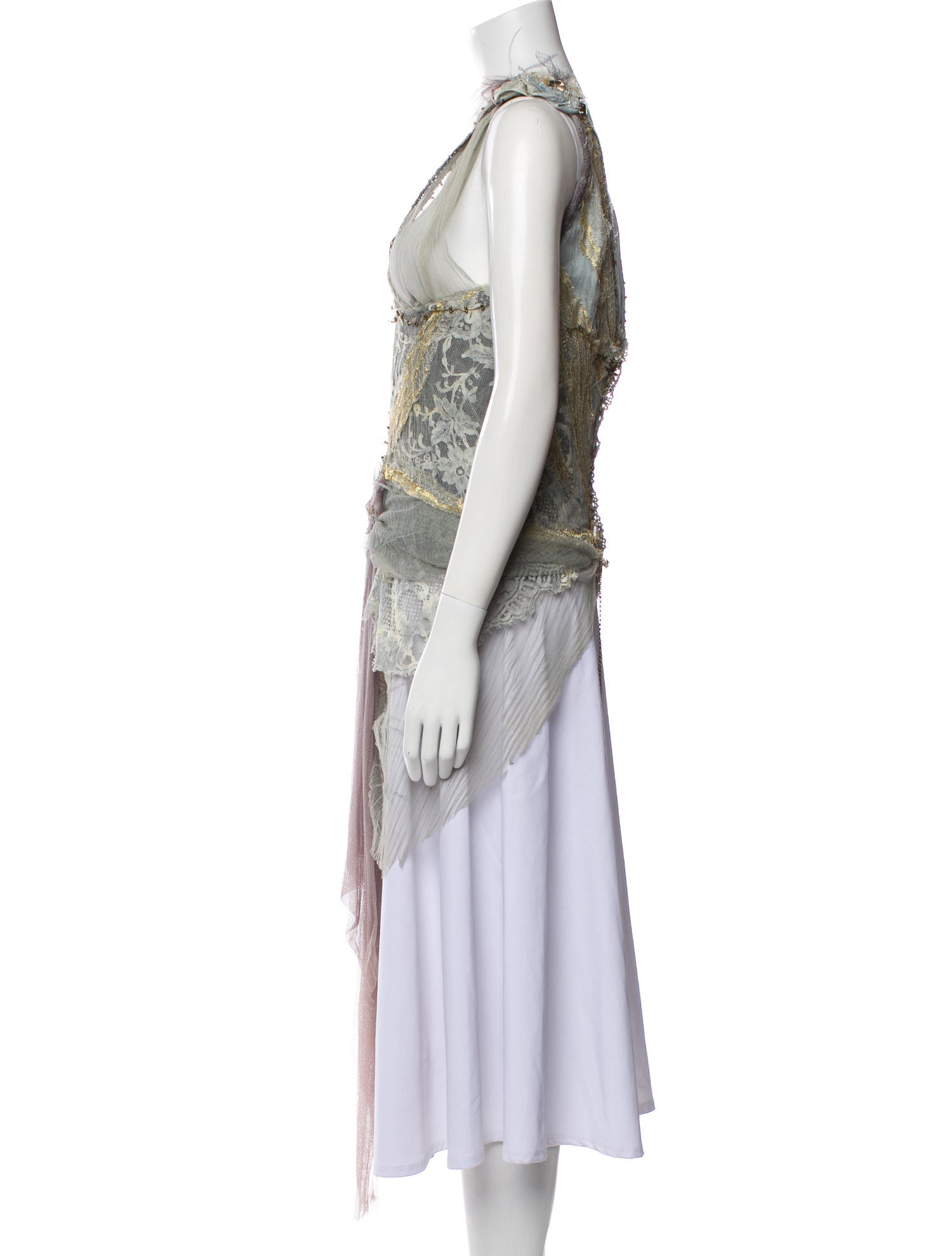 Trash Couture Silk Printed Tunic