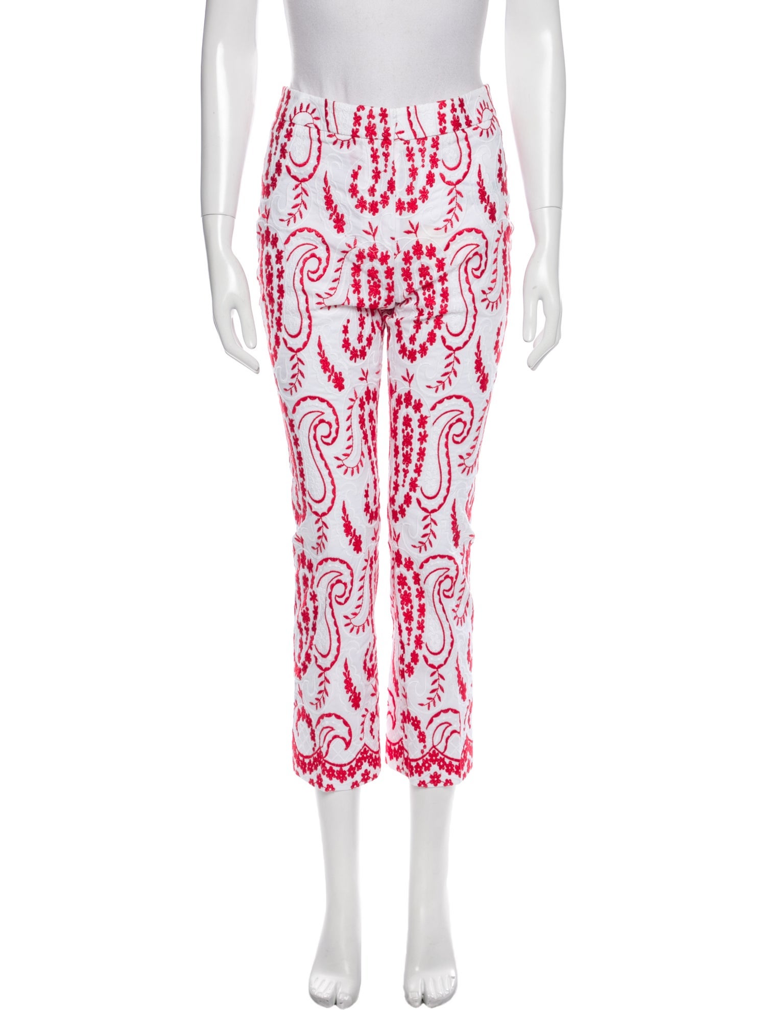 True Royal Printed Straight Leg Pants