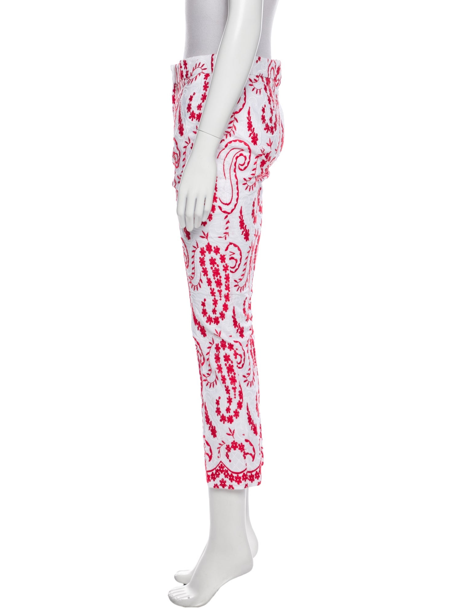 True Royal Printed Straight Leg Pants