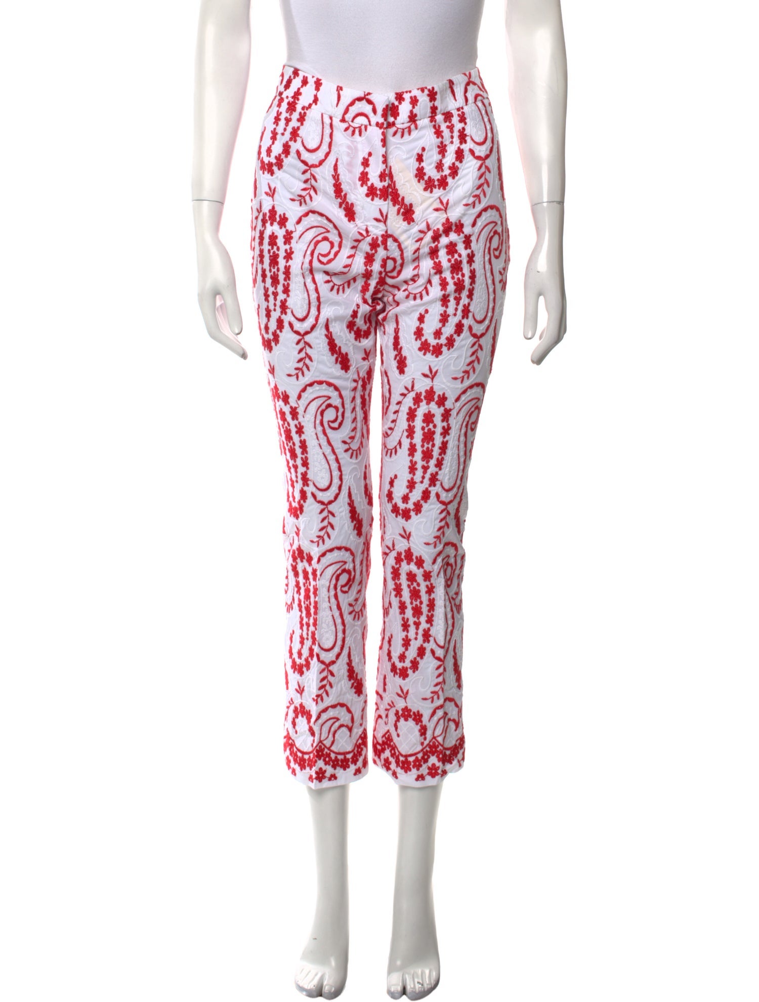 True Royal Printed Straight Leg Pants