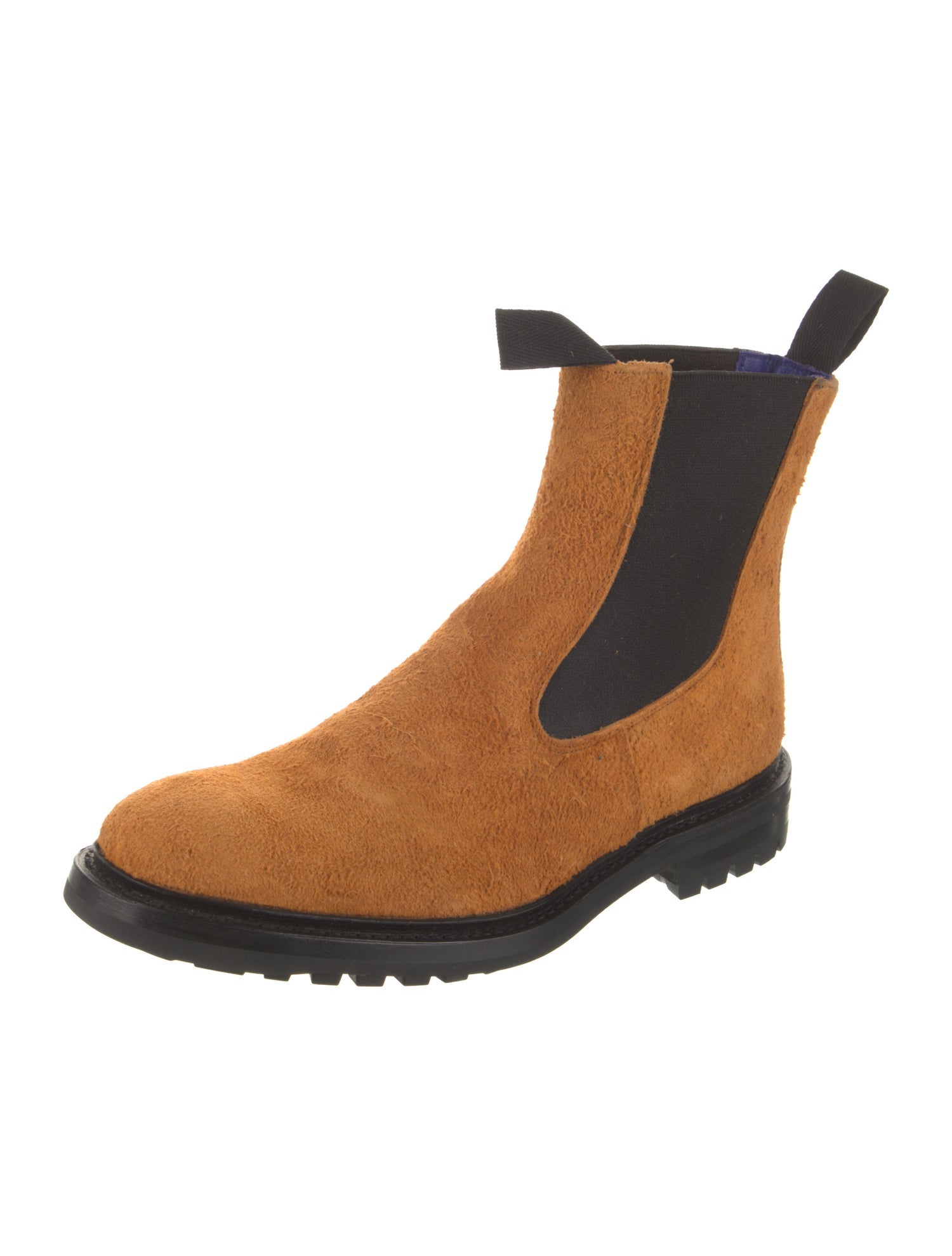Tricker's x Burberry Suede Chelsea Boots