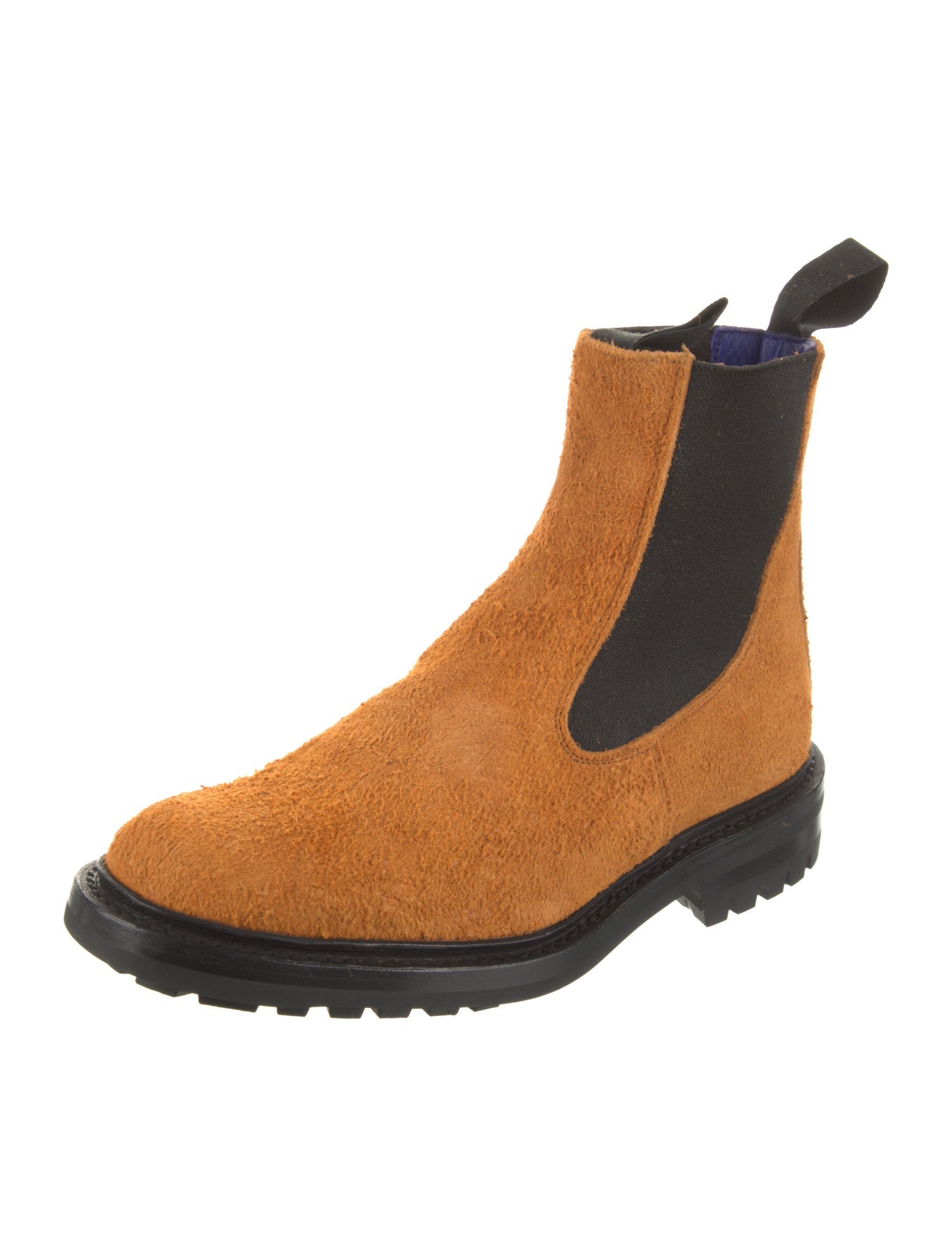 Tricker's x Burberry Suede Chelsea Boots