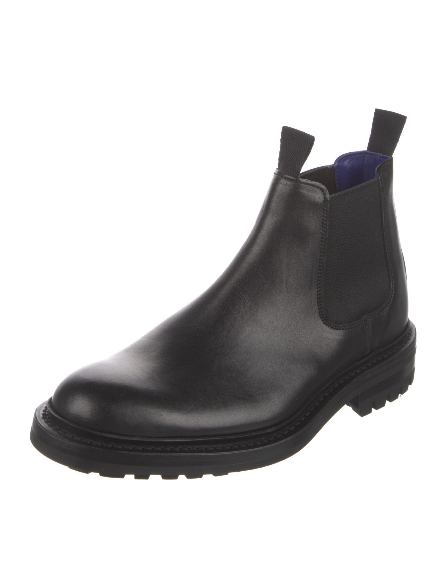 Tricker's x Burberry Leather Chelsea Boots