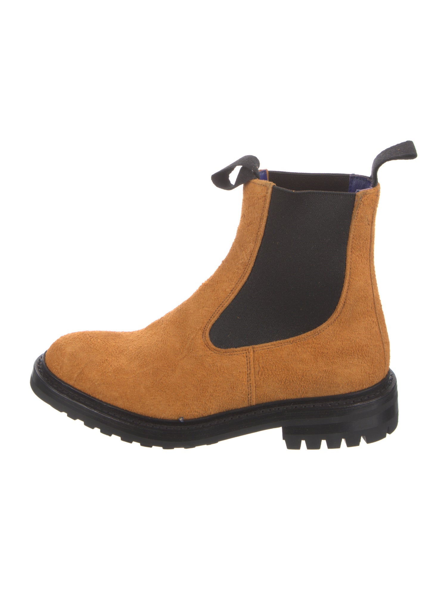 Tricker's x Burberry Suede Chelsea Boots