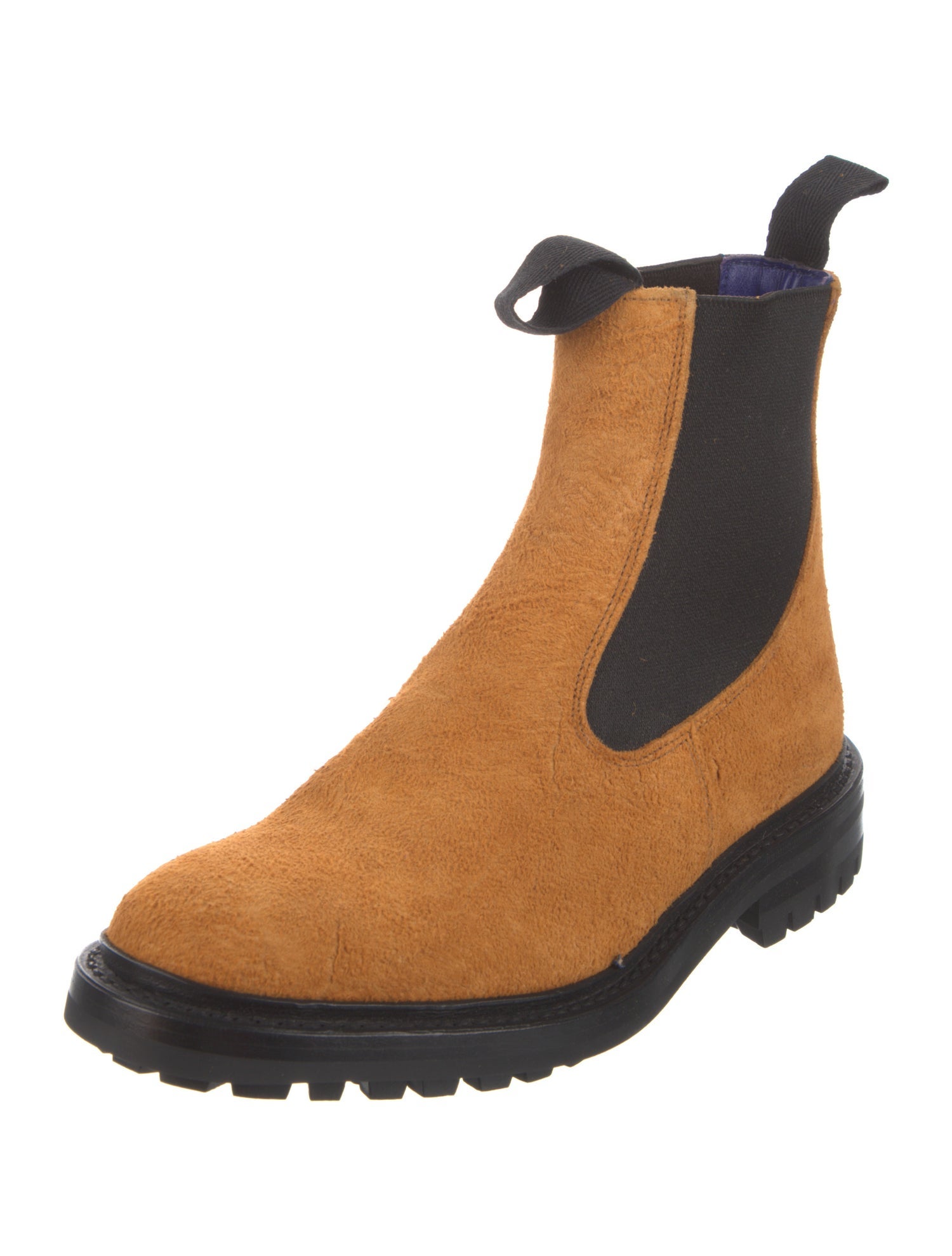 Tricker's x Burberry Suede Chelsea Boots