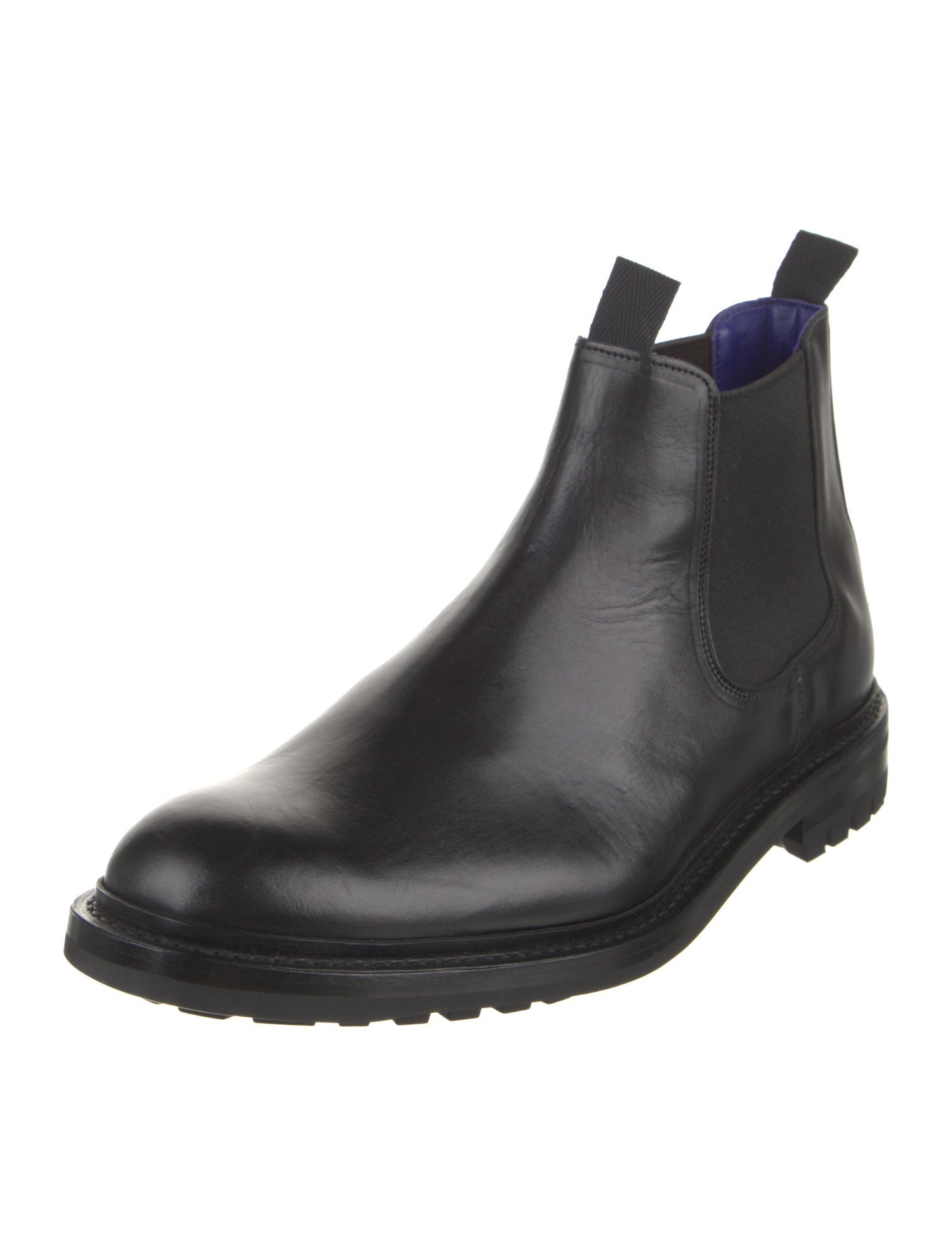 Tricker's x Burberry Leather Chelsea Boots