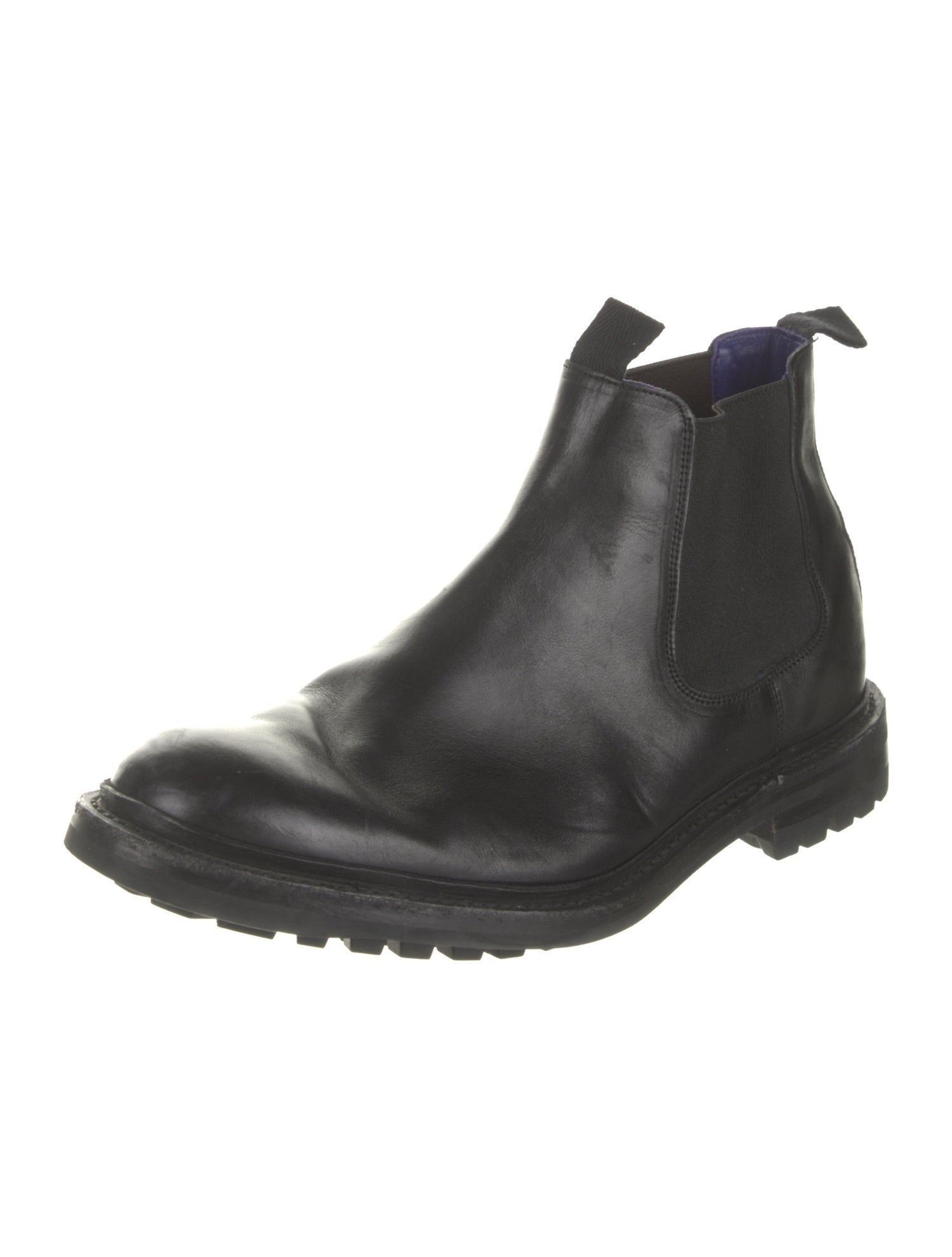 Tricker's x Burberry Leather Chelsea Boots