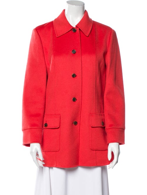 TSE Cashmere Coat Orange