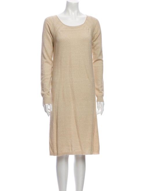 TSE Linen Knee-Length Dress