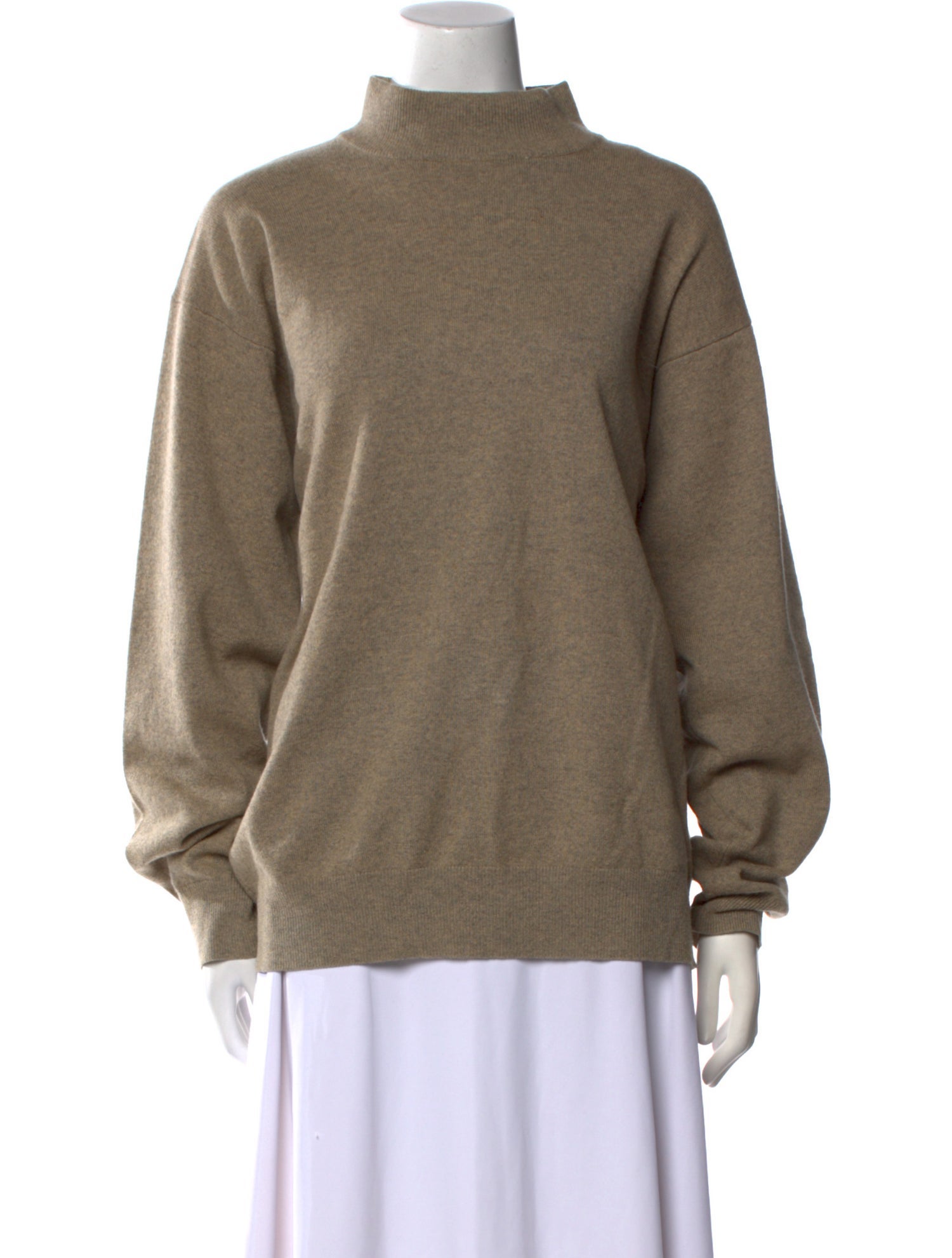 TSE Wool Mock Neck Sweater
