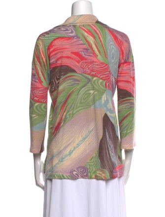 TSE Cashmere Printed Sweater